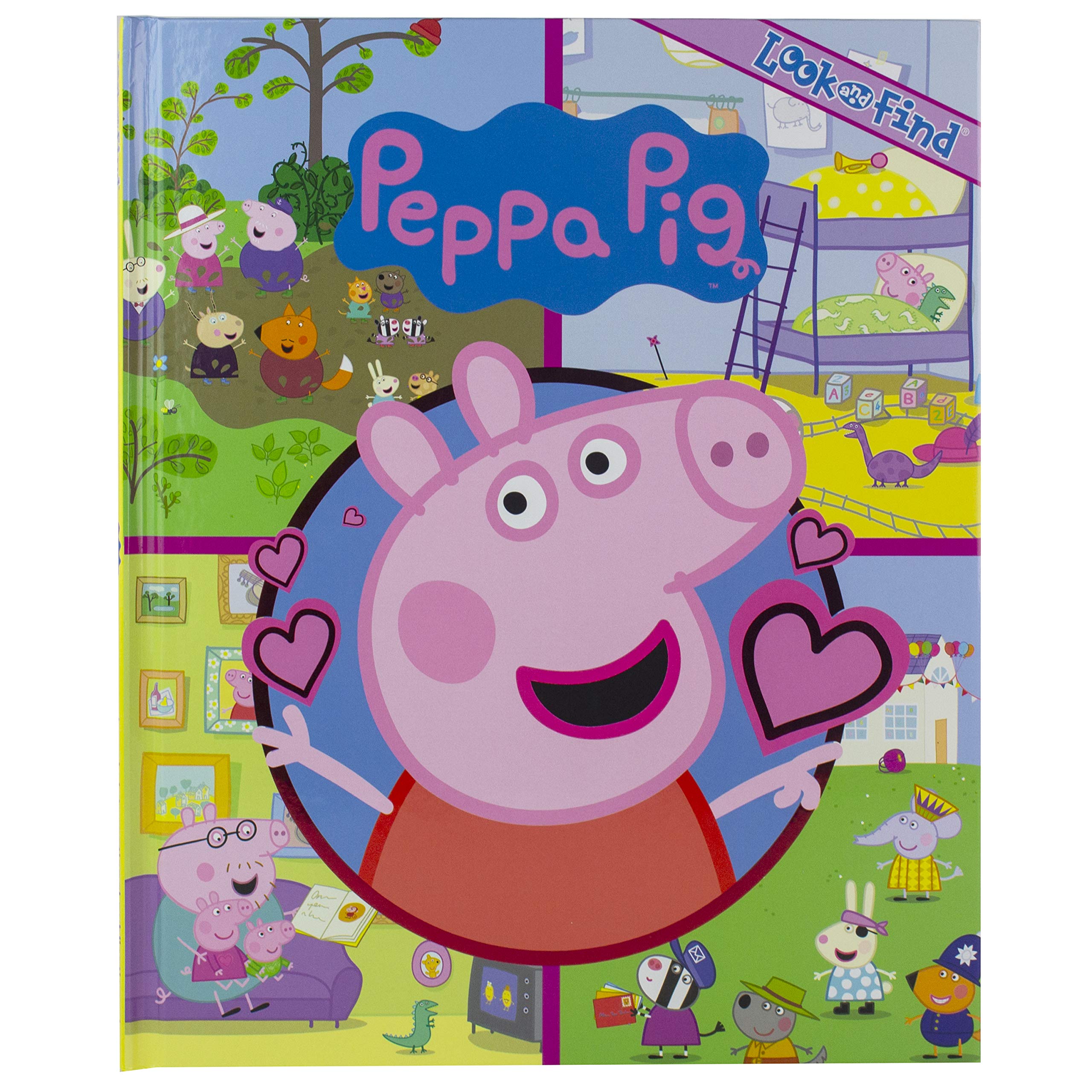 Peppa Pig Look and Find Activity Book - PI Kids used book depot