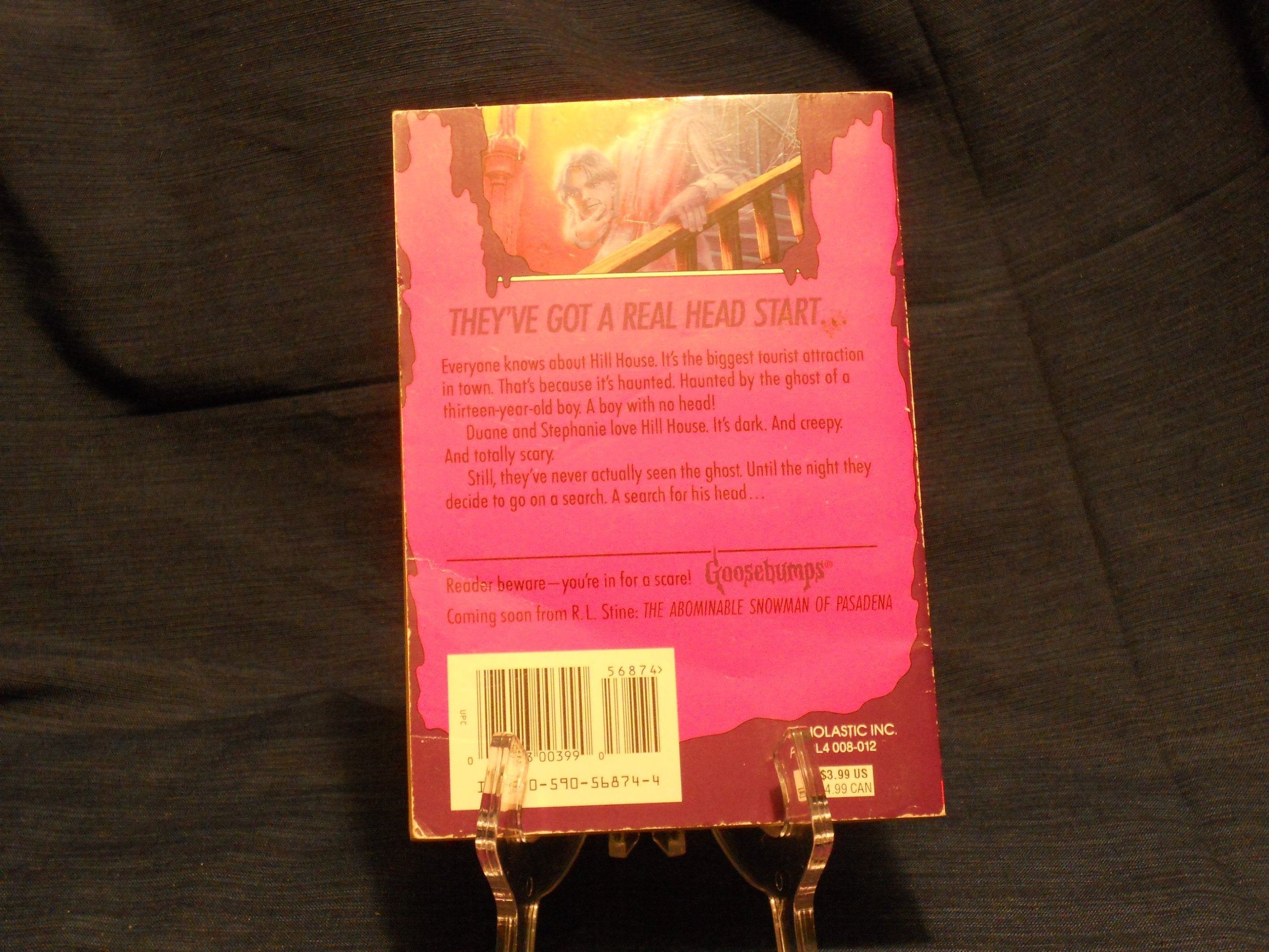 The Headless Ghost (Goosebumps, No 37) used book depot