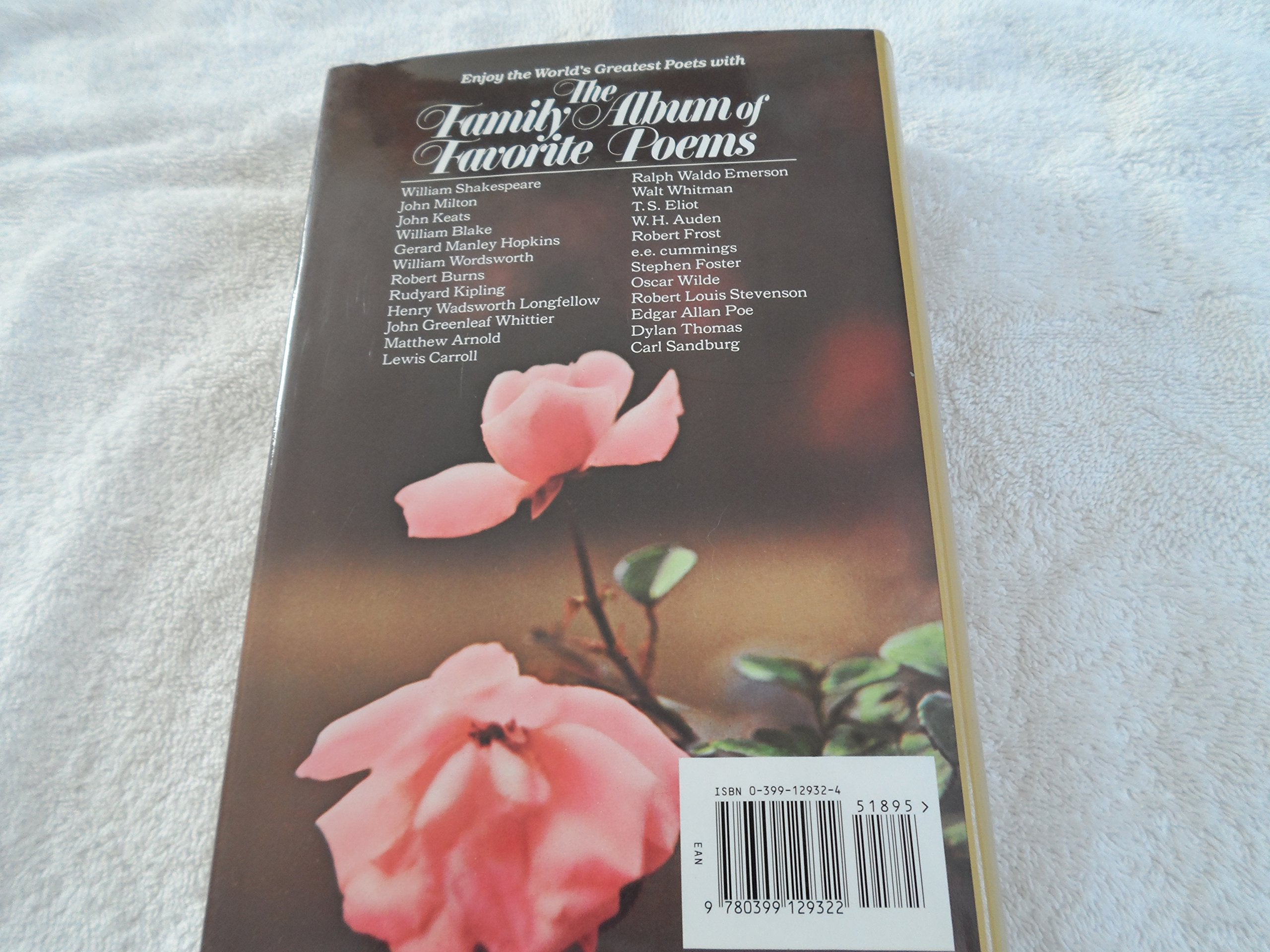 The Family Album of Favorite Poems used book depot