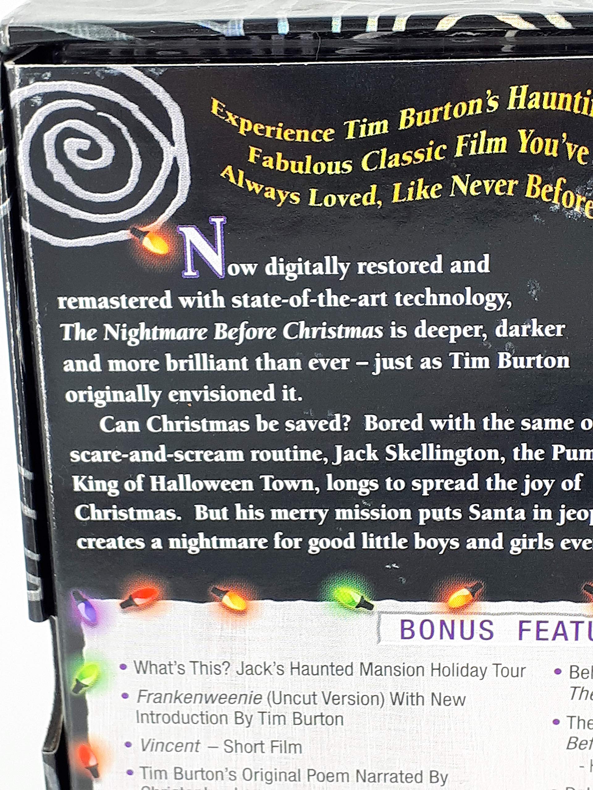 The Nightmare Before Christmas (Two-Disc Collector's Edition) used book depot