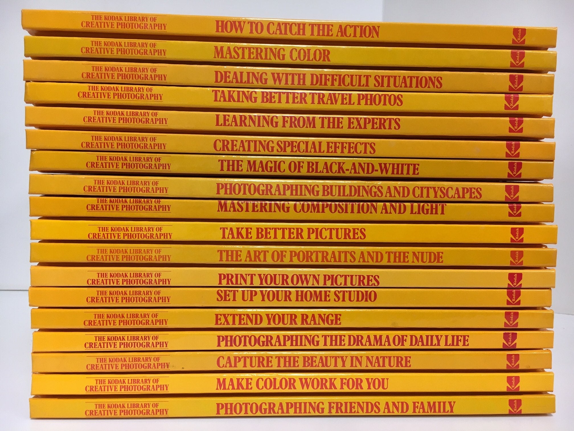 The Kodak Library of Creative Photography: 18 Volume Set used book depot