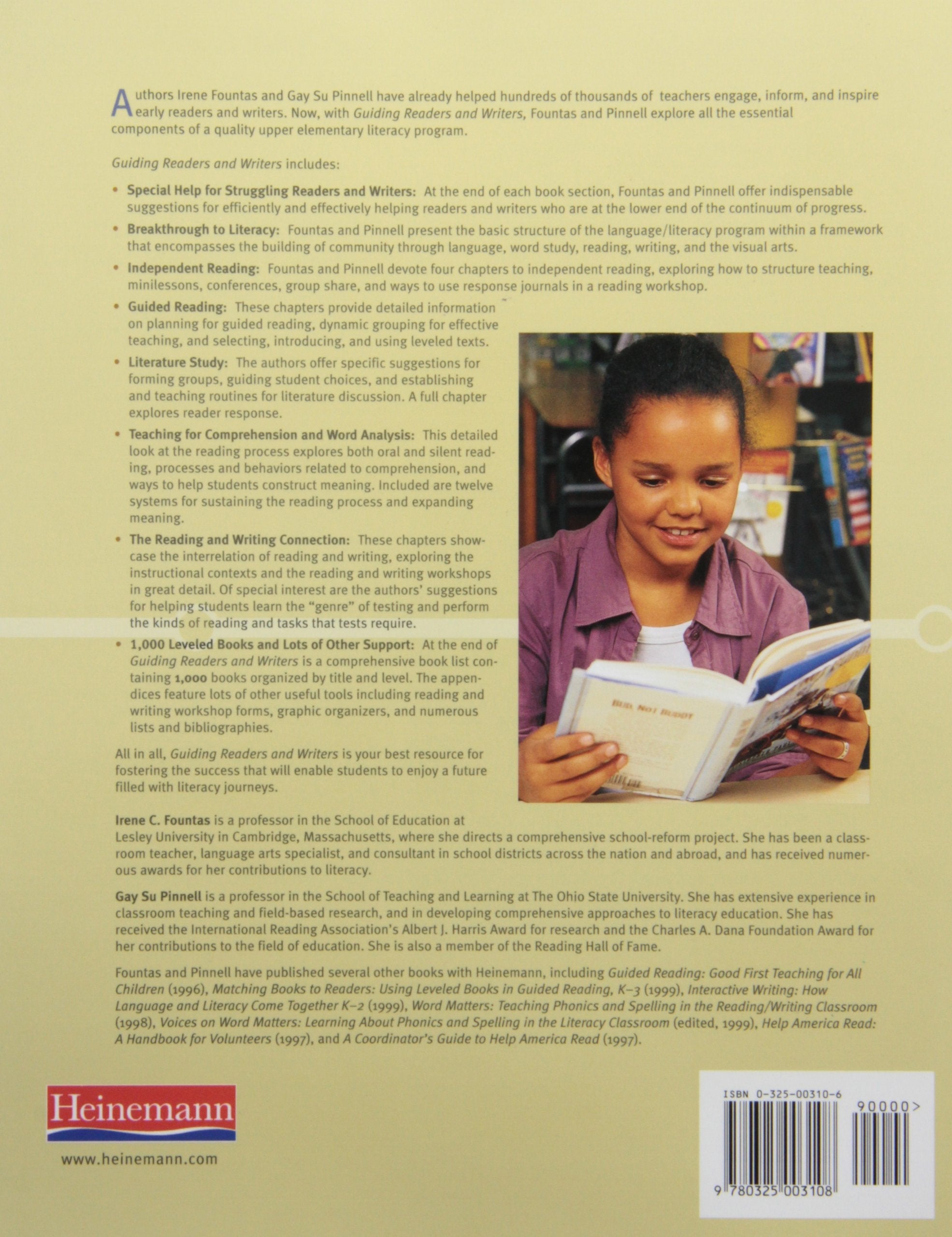 Guiding Readers and Writers (Grades 3-6): Teaching, Comprehension, Genre, and Content Literacy used book depot