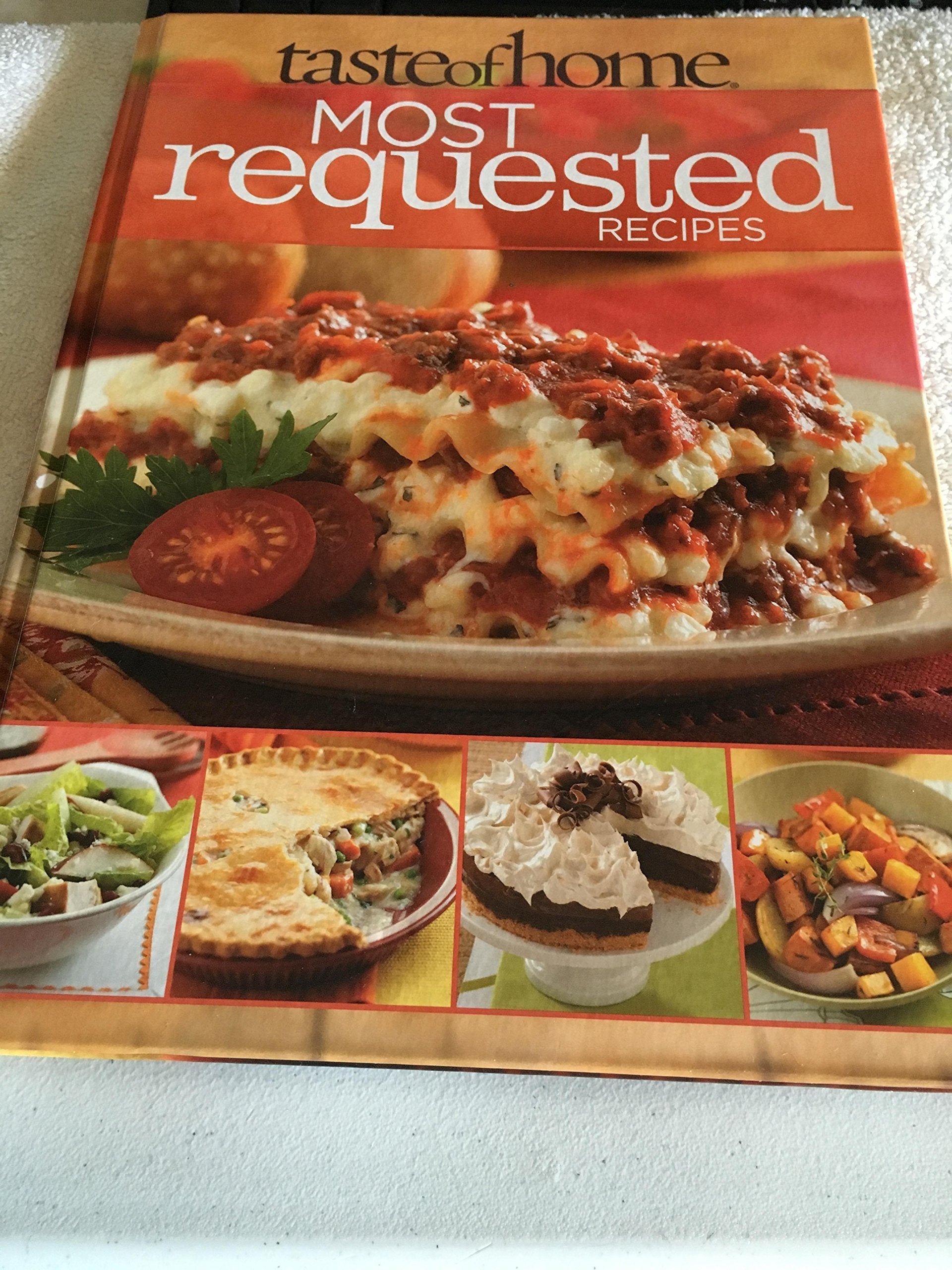 Taste of Home: Most Requested Recipes used book depot