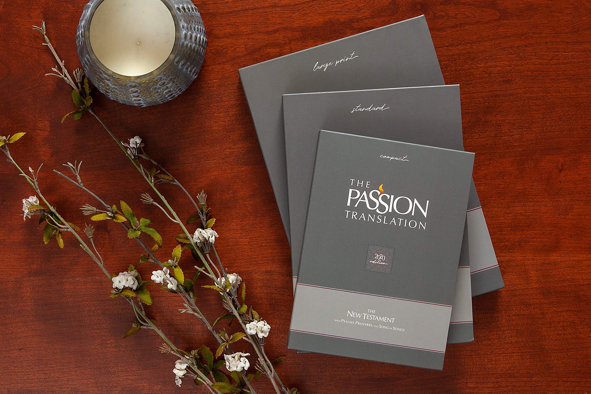 The Passion Translation New Testament (2020 Edition) Large Print Burgundy: With Psalms, Proverbs, and Song of Songs (Faux Leather) – A Perfect Gift for Confirmation, Holidays, and More used book depot
