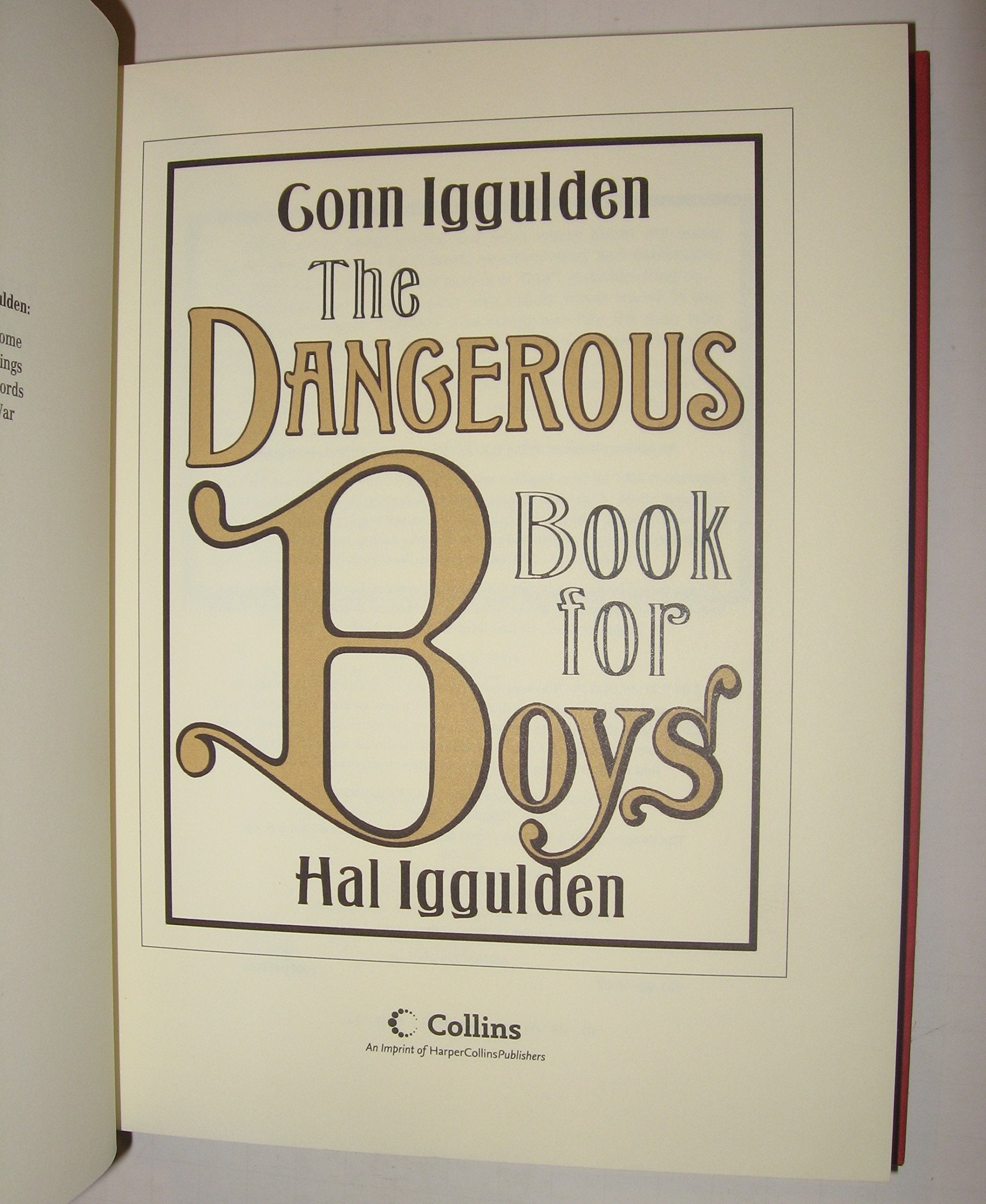 The Dangerous Book for Boys used book depot