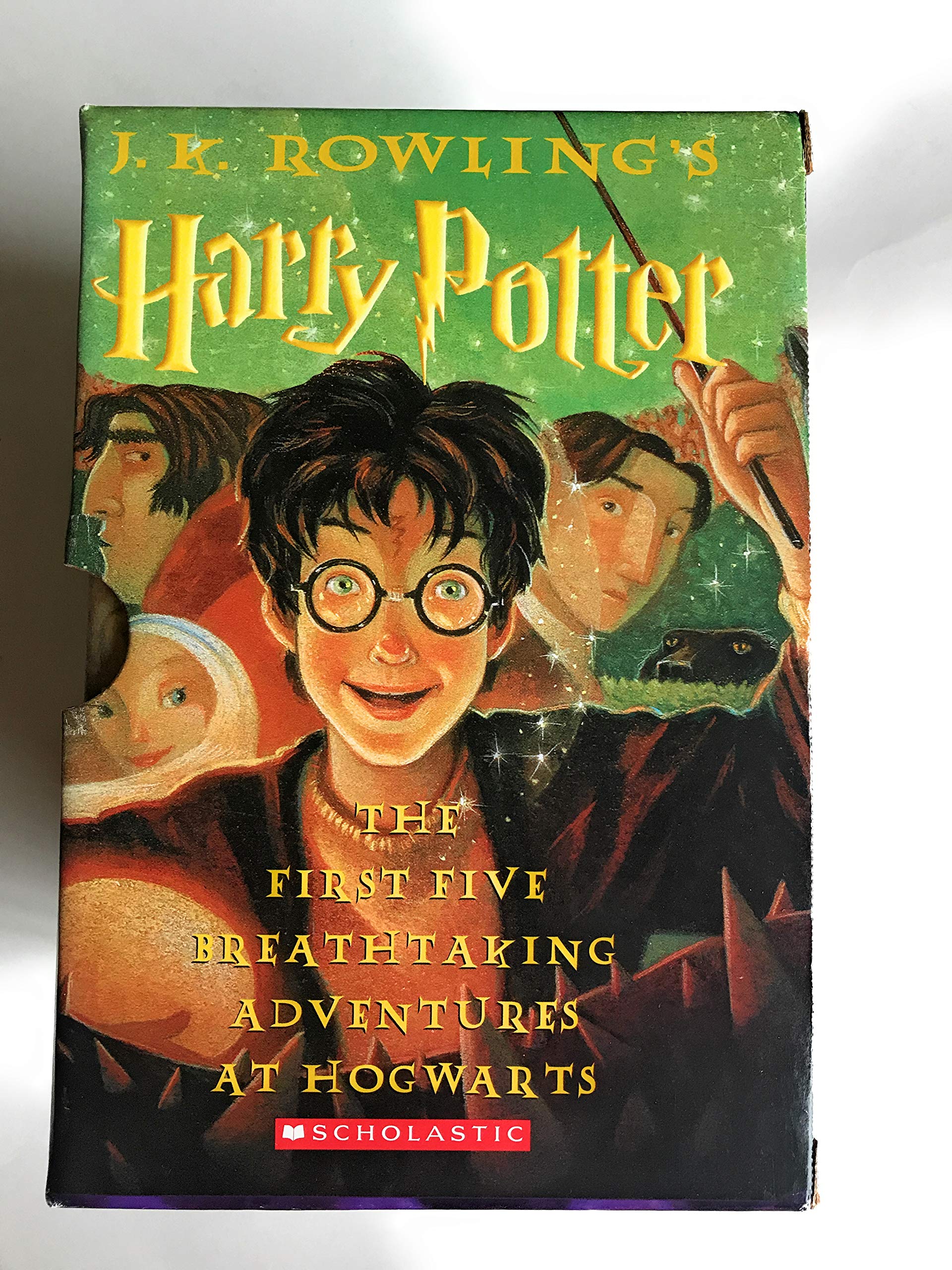 Harry Potter Hardcover Box Set (Books 1-5) used book depot