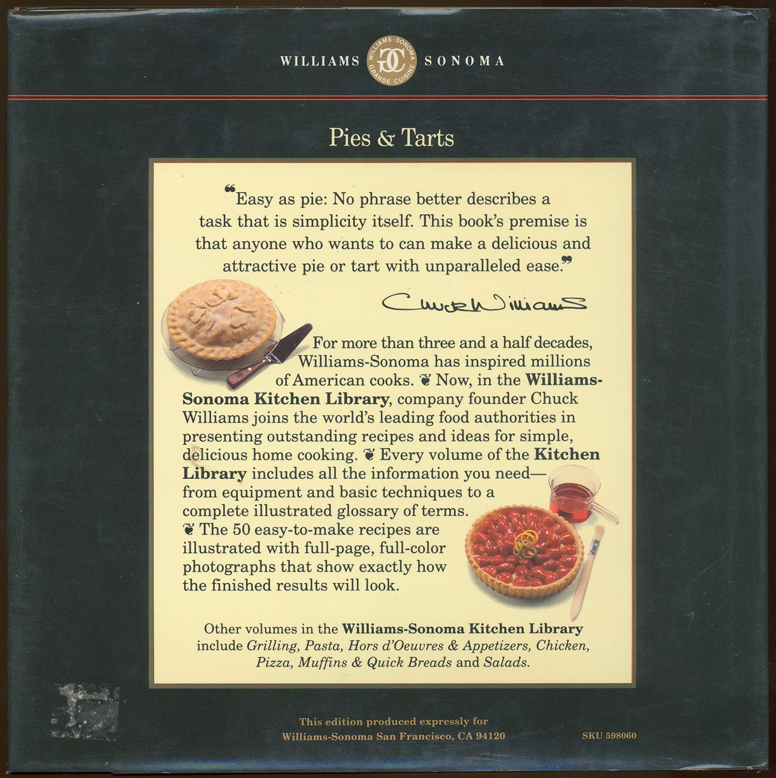 Pies & Tarts (Williams-Sonoma Kitchen Library) used book depot