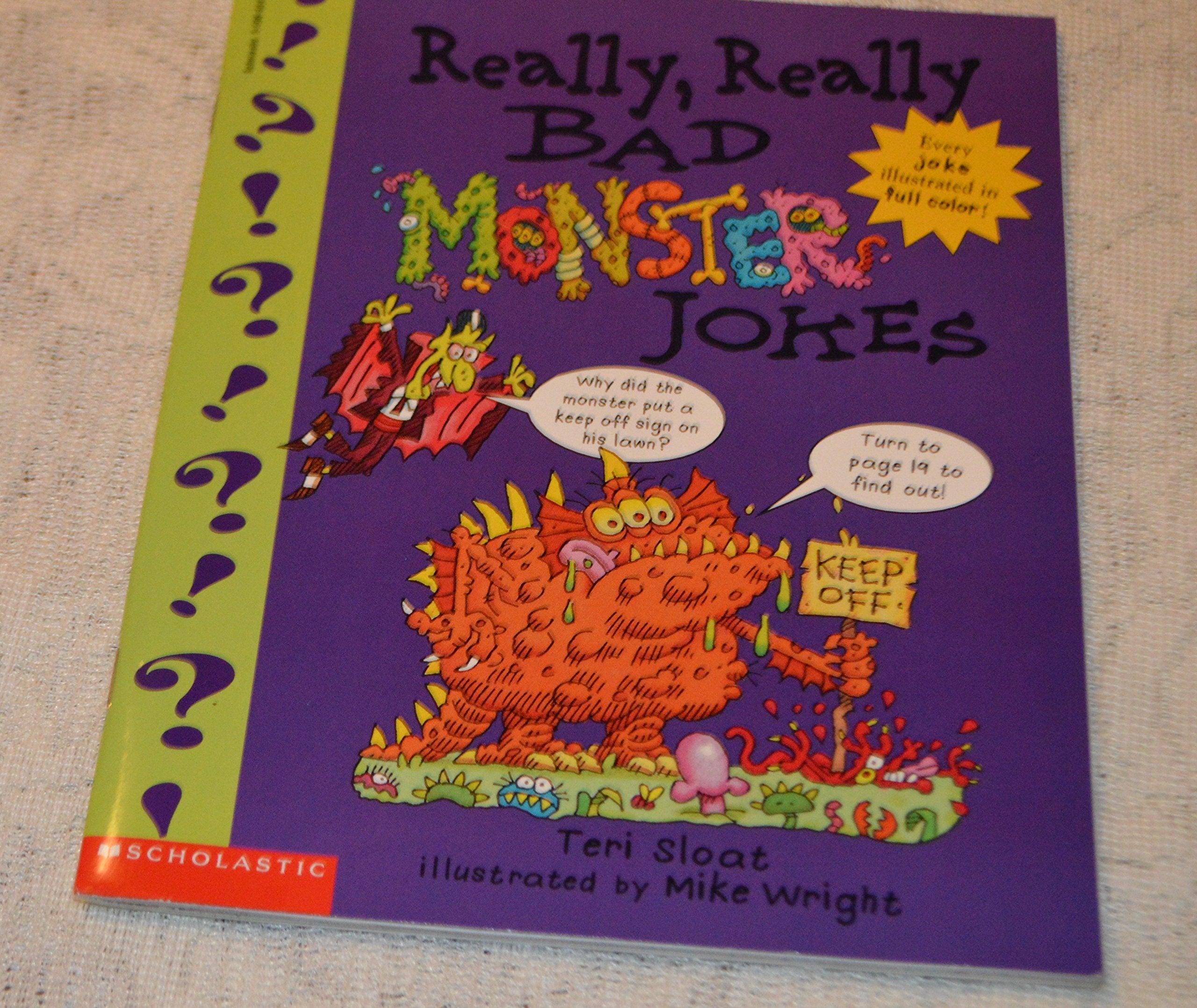 Really, Really Bad Monster Jokes used book depot