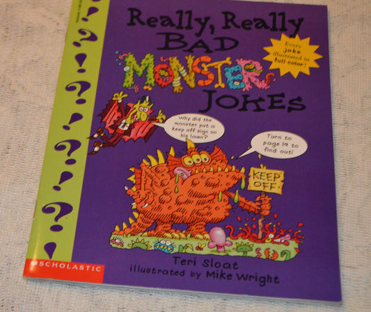 Really, Really Bad Monster Jokes [Paperback] Teri Sloat