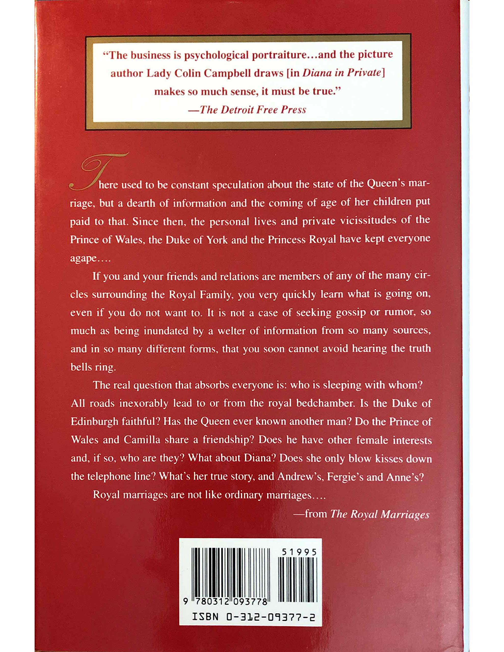 The Royal Marriages: What Really Goes on in the Private World of the Queen and Her Family used book depot