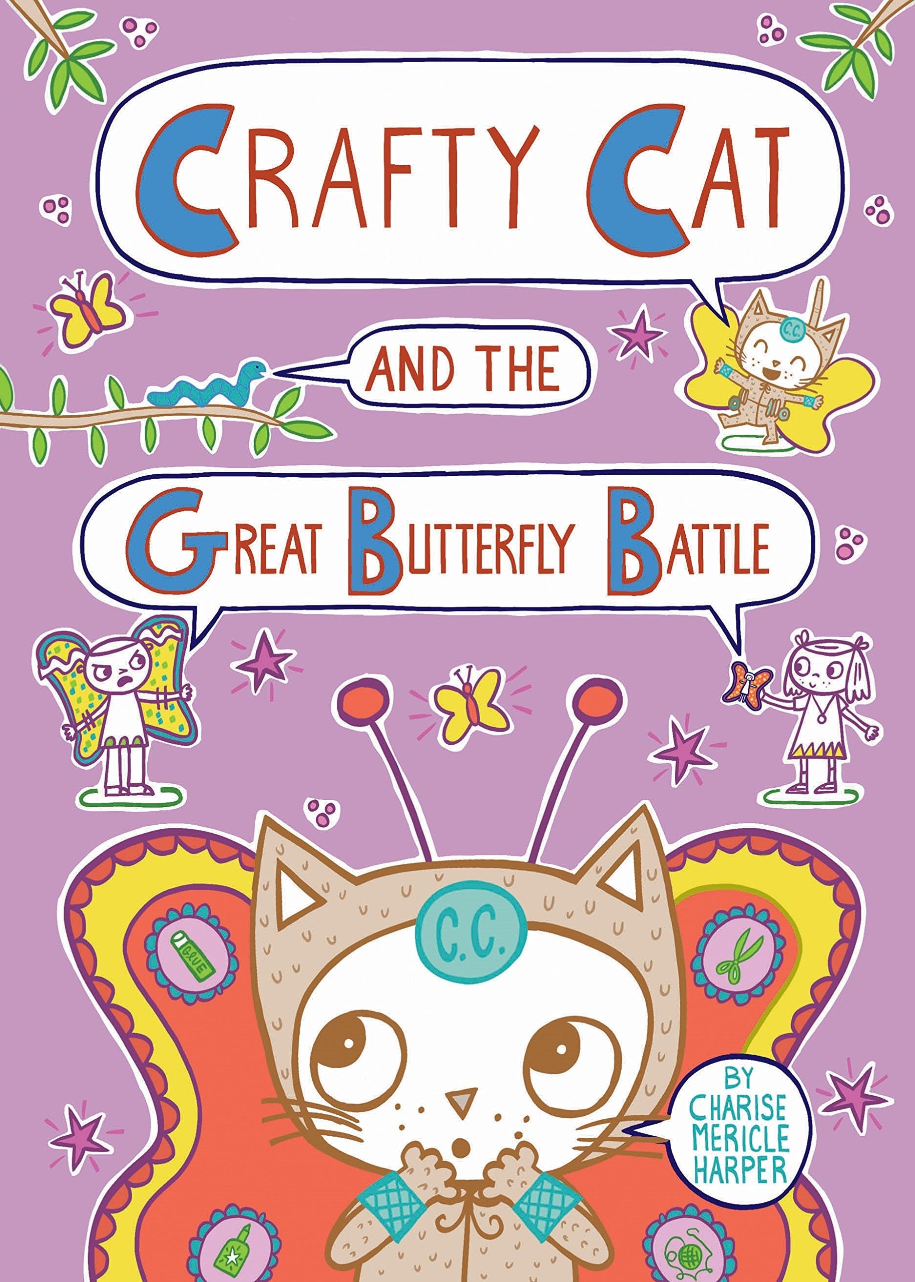 Crafty Cat and the Great Butterfly Battle (Crafty Cat, 3) used book depot