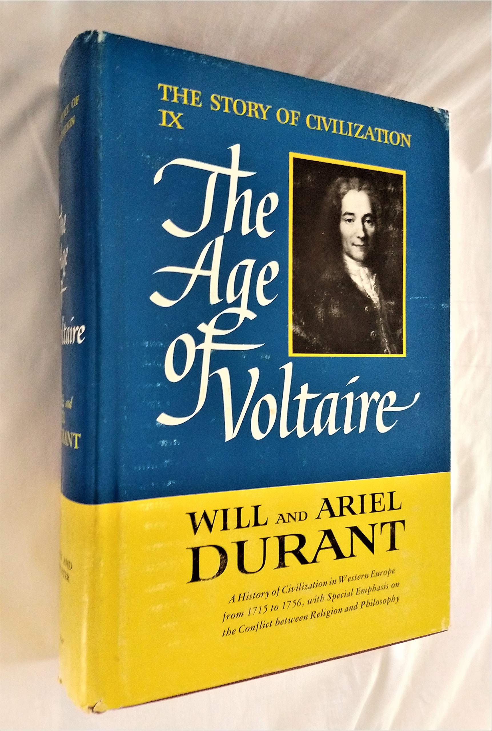 The Age of Voltaire: The Story of Civilization IX used book depot