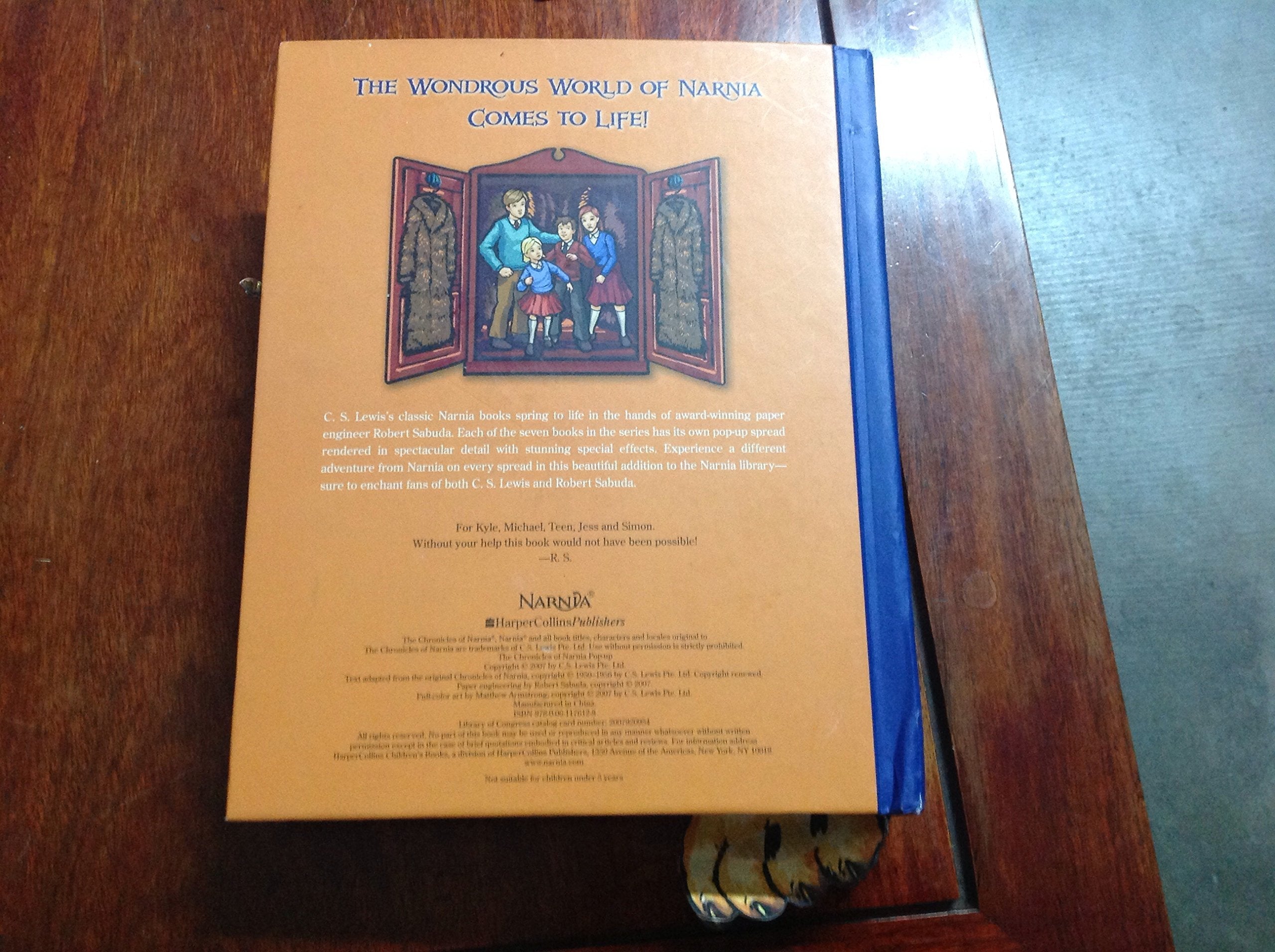 The Chronicles of Narnia Pop-up: Based on the Books by C. S. Lewis used book depot