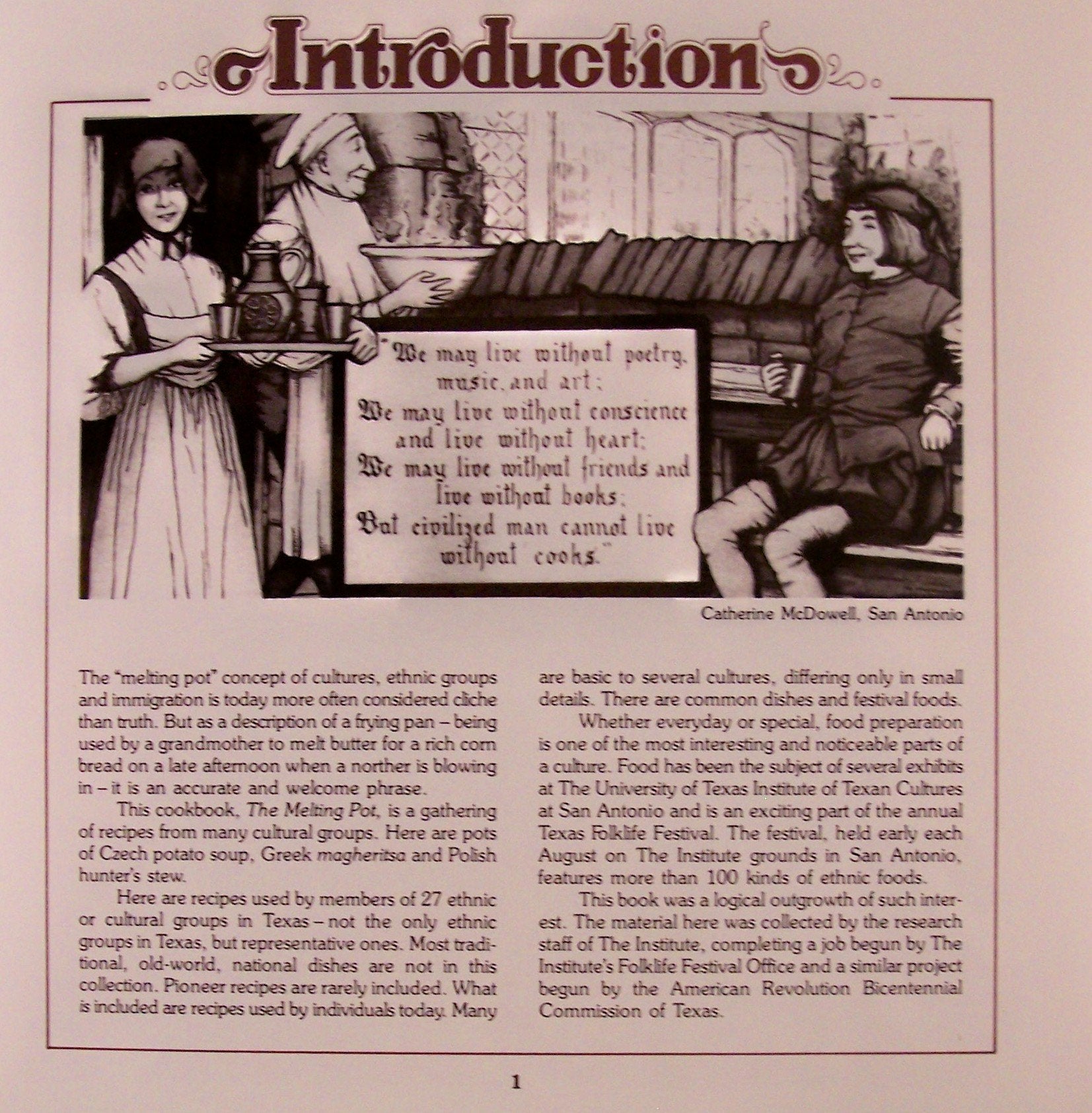 Melting Pot: Ethnic Cuisine in Texas used book depot