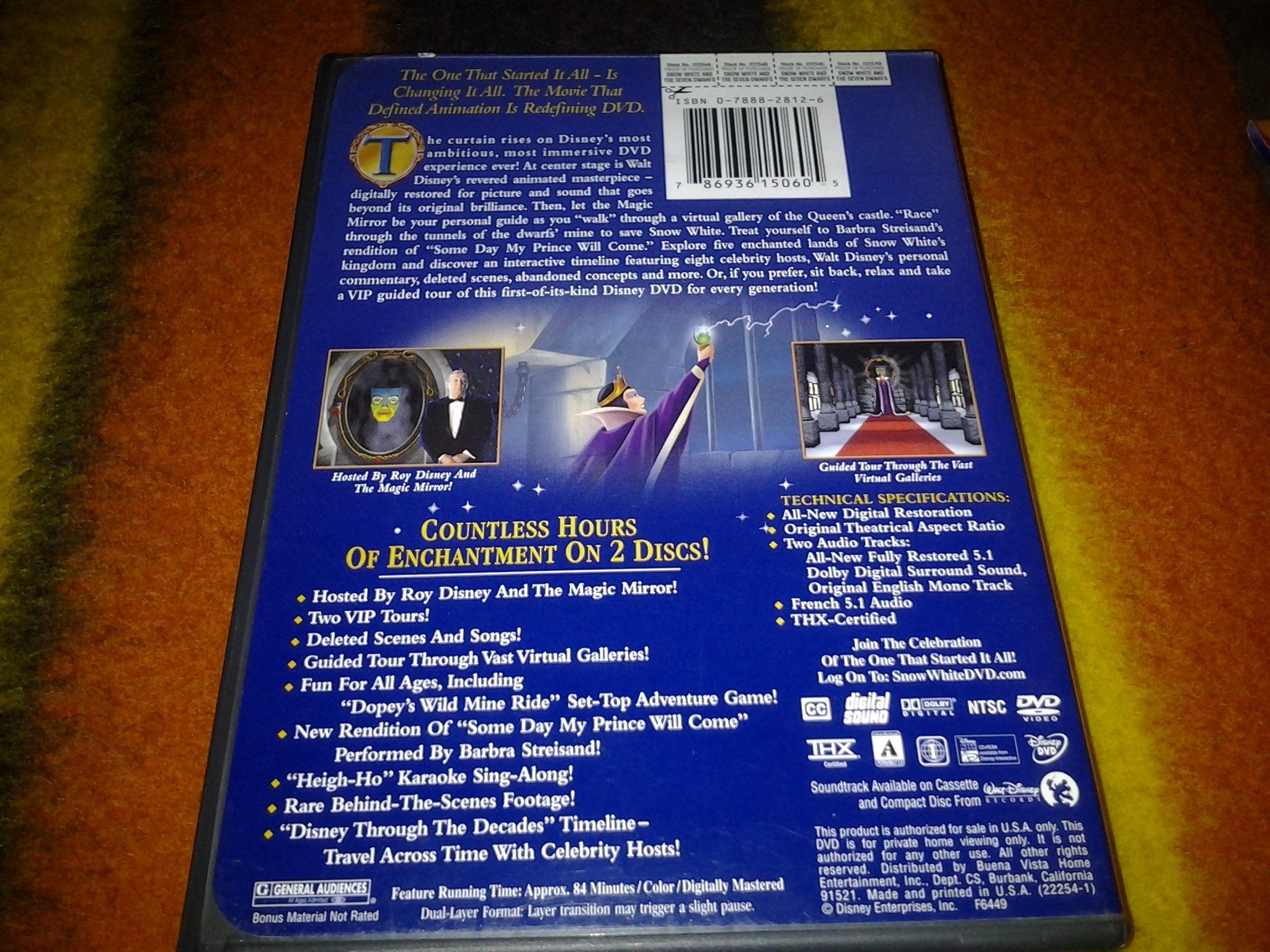 Snow White and the Seven Dwarfs (Disney Special Platinum Edition) used book depot