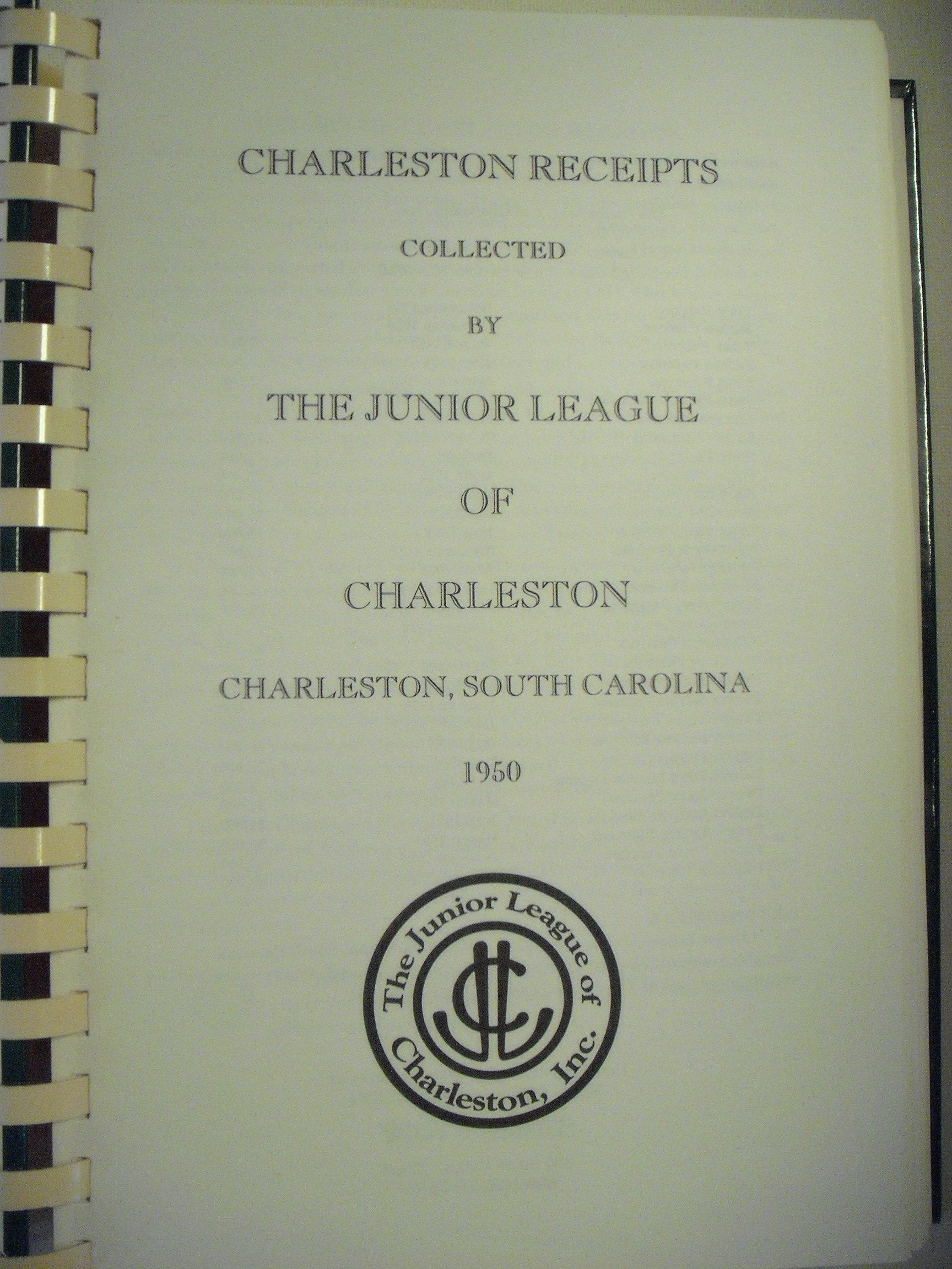 Charleston Receipts used book depot