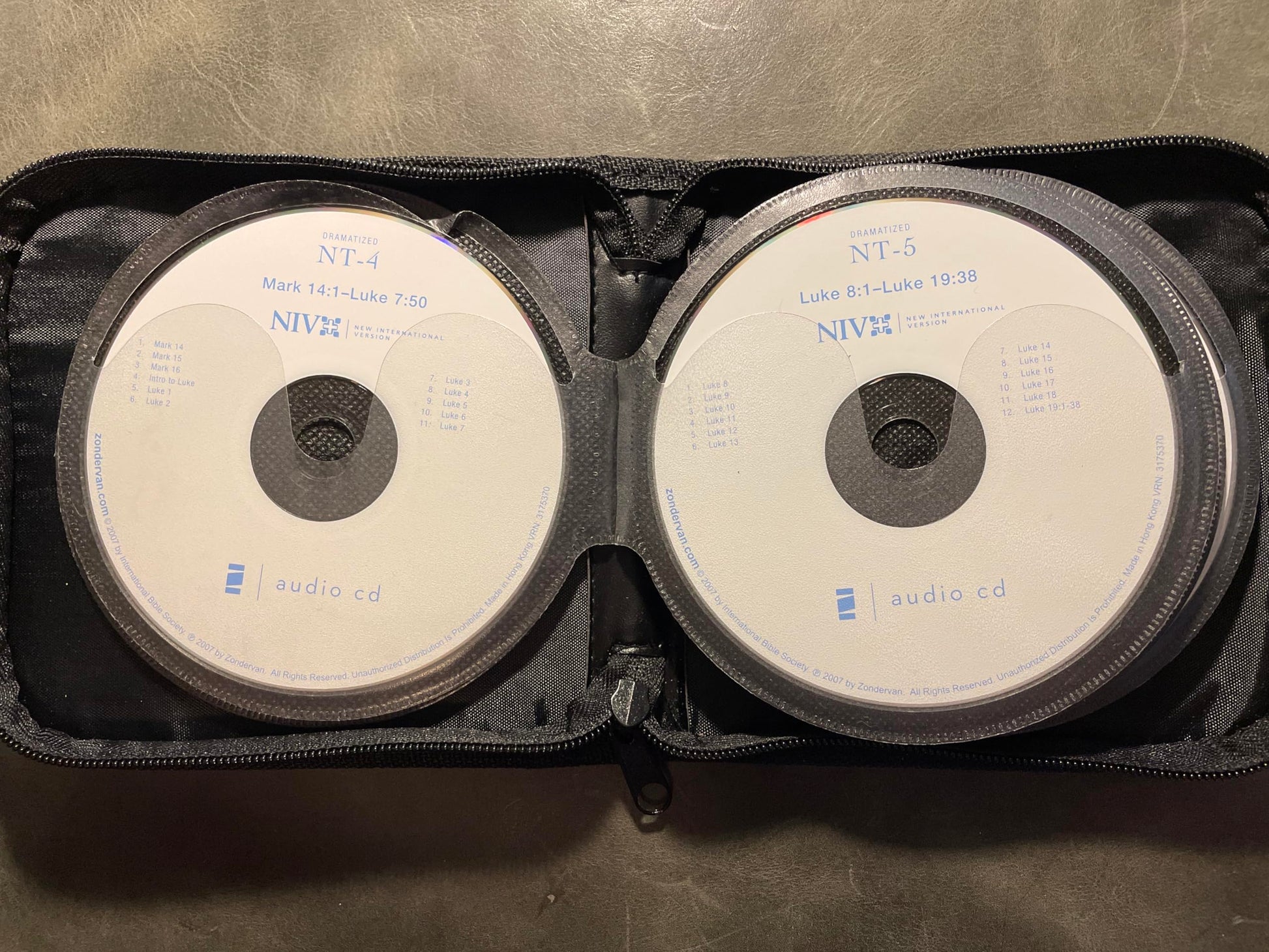 NIV Audio Bible New Testament Dramatized CD used book depot