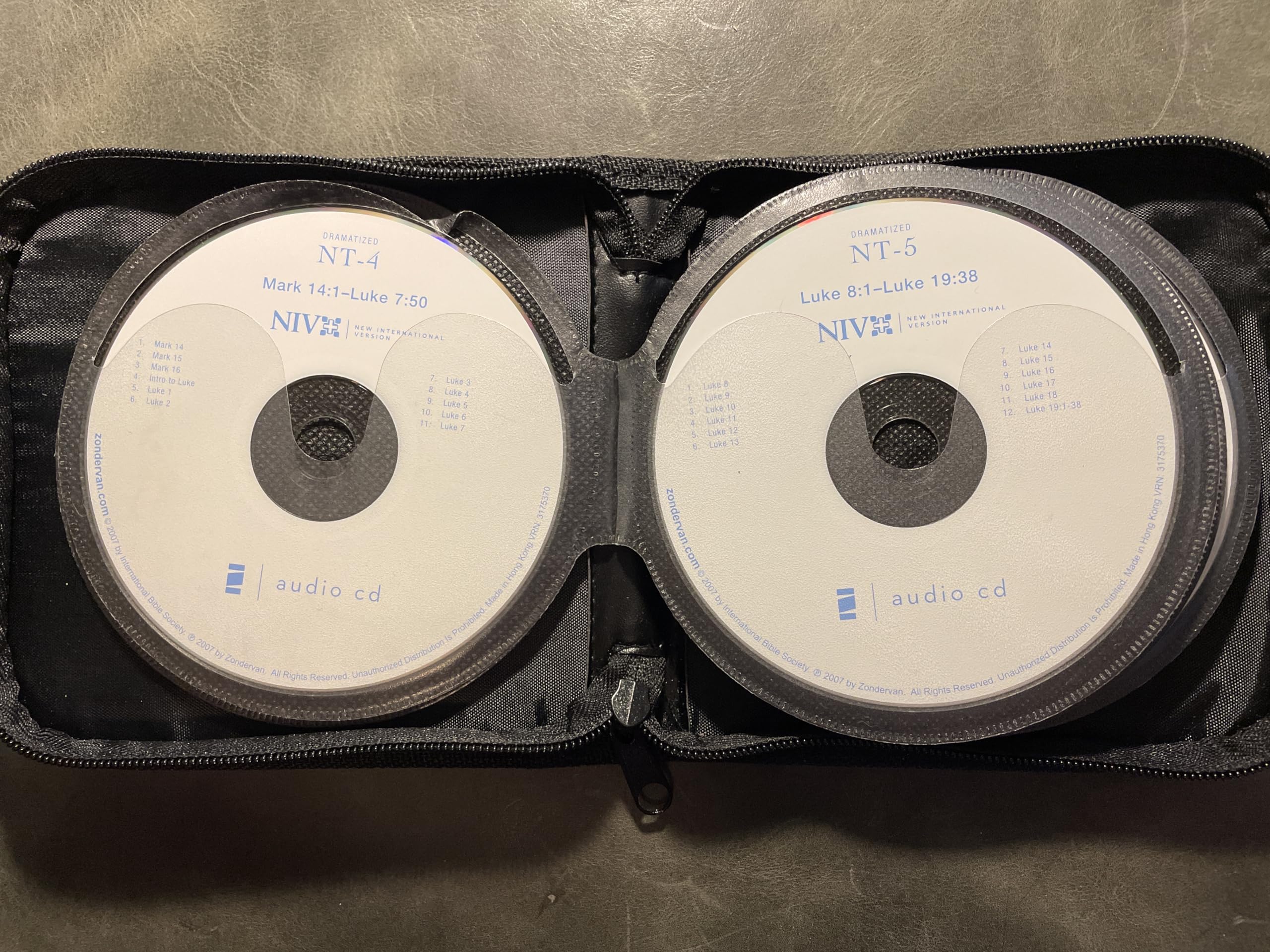 NIV Audio Bible New Testament Dramatized CD used book depot