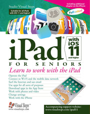 iPad with iOS 11 and Higher for Seniors: Learn to work with the iPad (Computer Books for Seniors series) used book depot