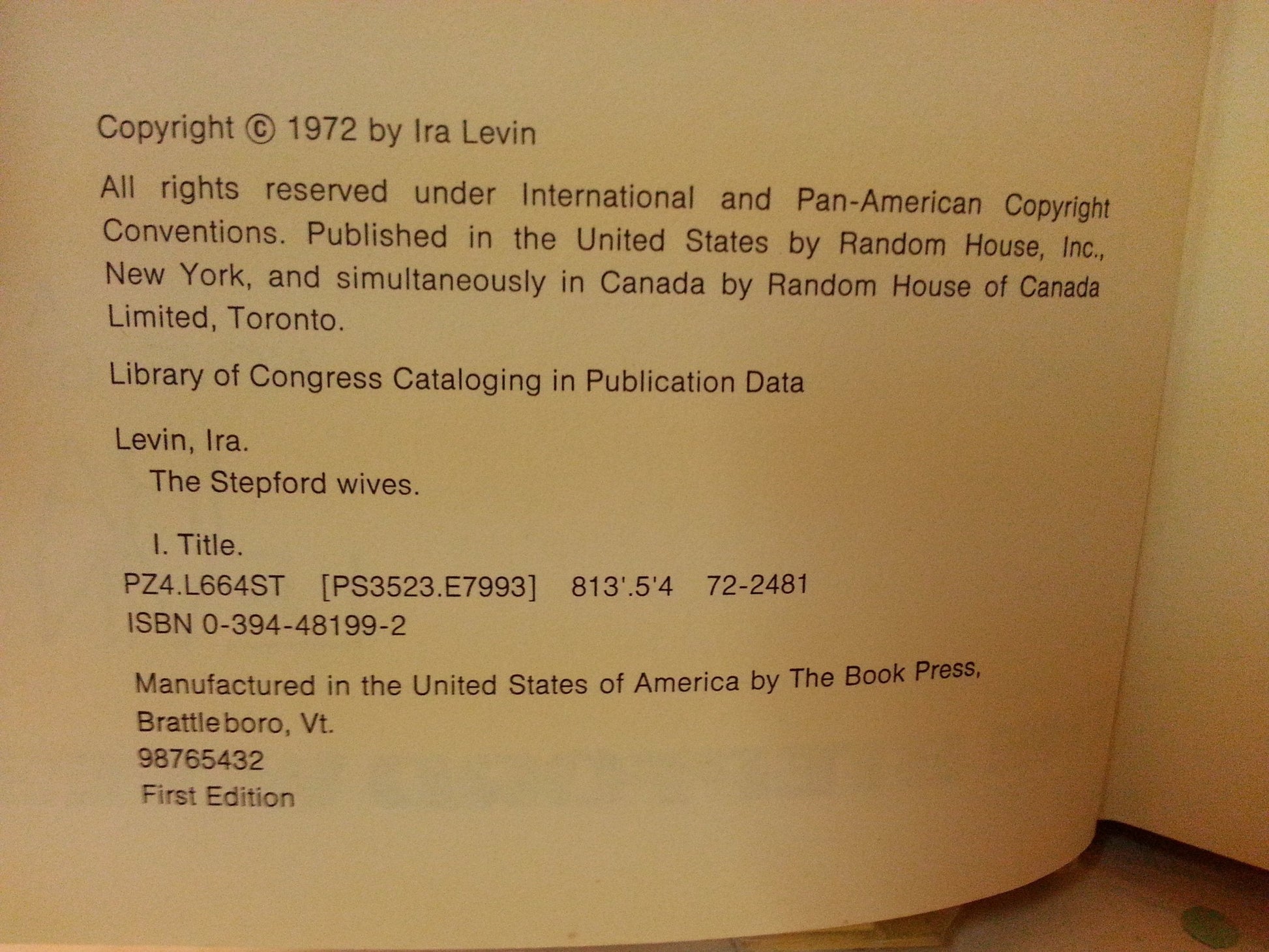 The Stepford Wives used book depot