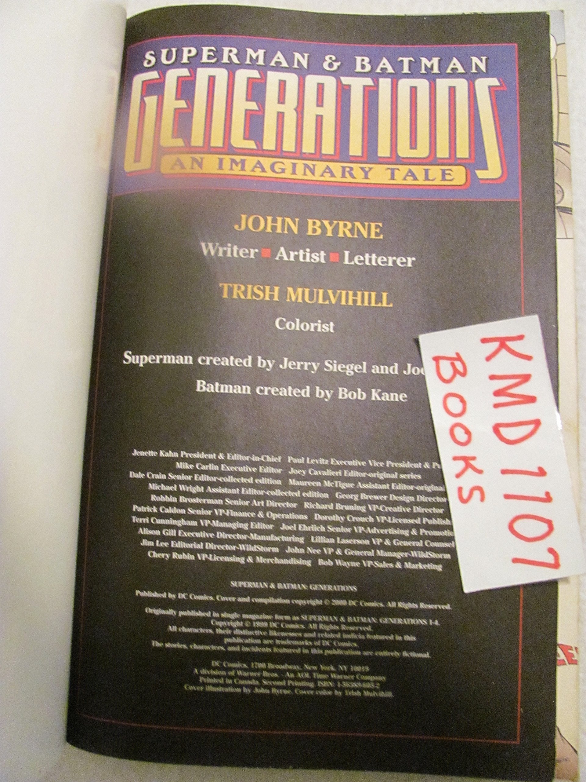 Superman & Batman: Generations used book depot