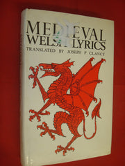 Medieval Welsh Lyrics used book depot