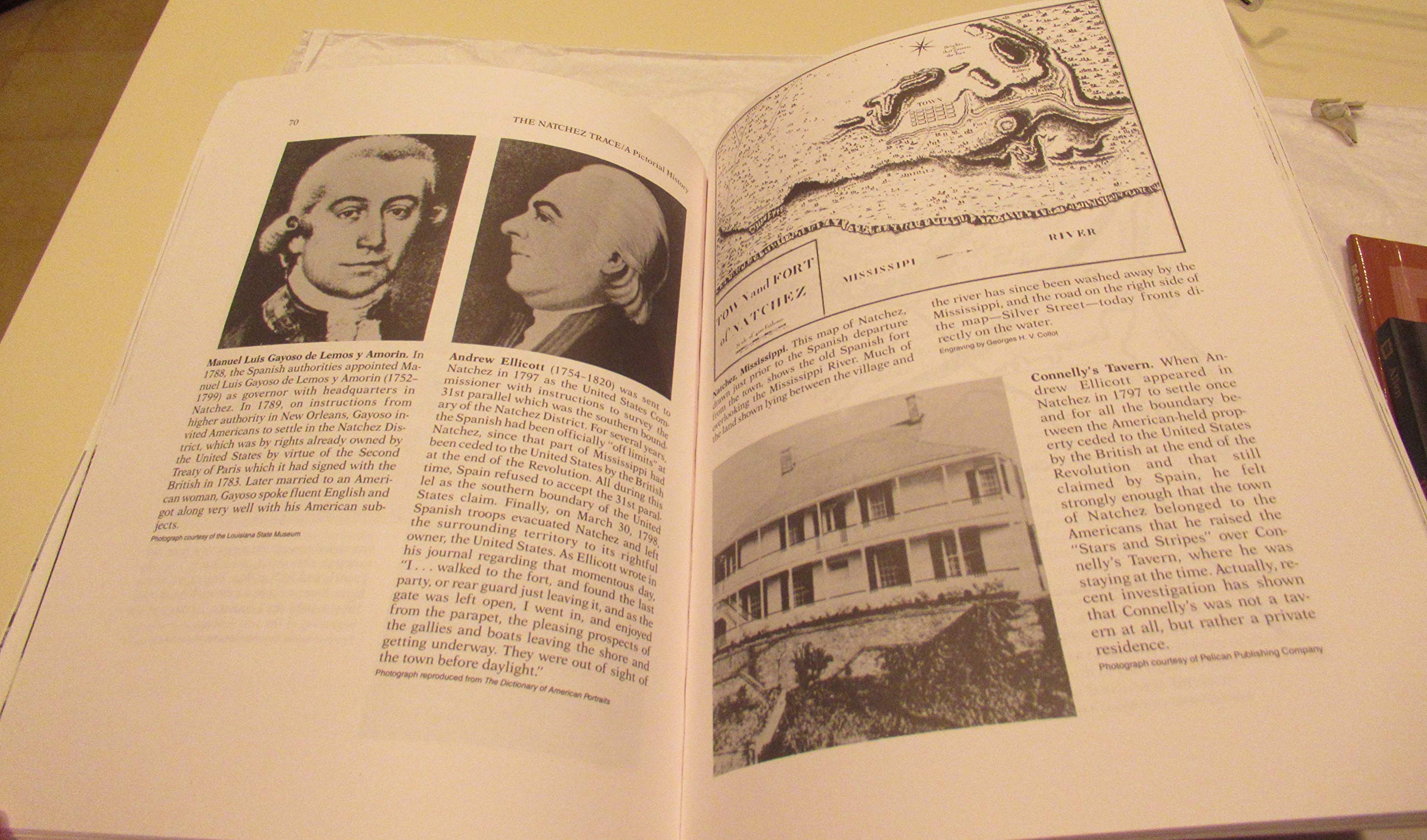 The Natchez Trace: A Pictorial History used book depot