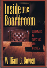 Inside the Boardroom: Governance by Directors and Trustees used book depot