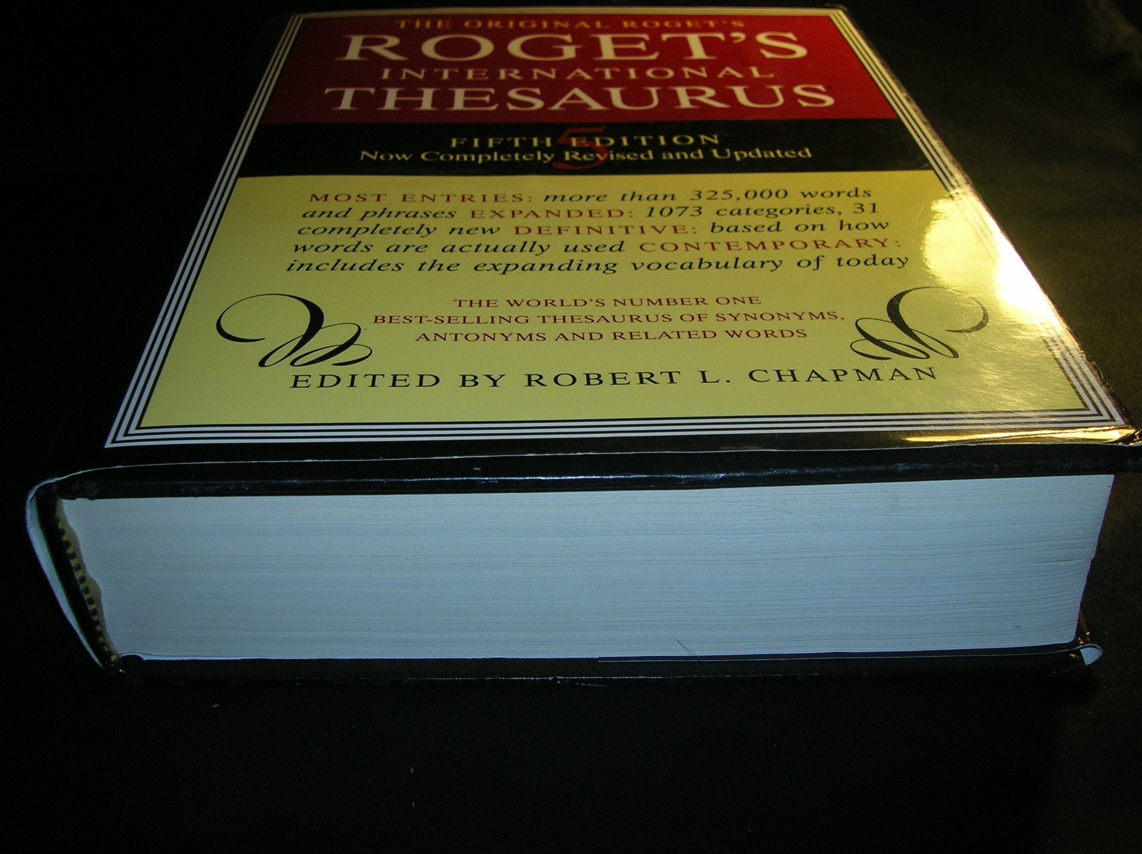 Roget International Thesaurus Index 5E used book depot