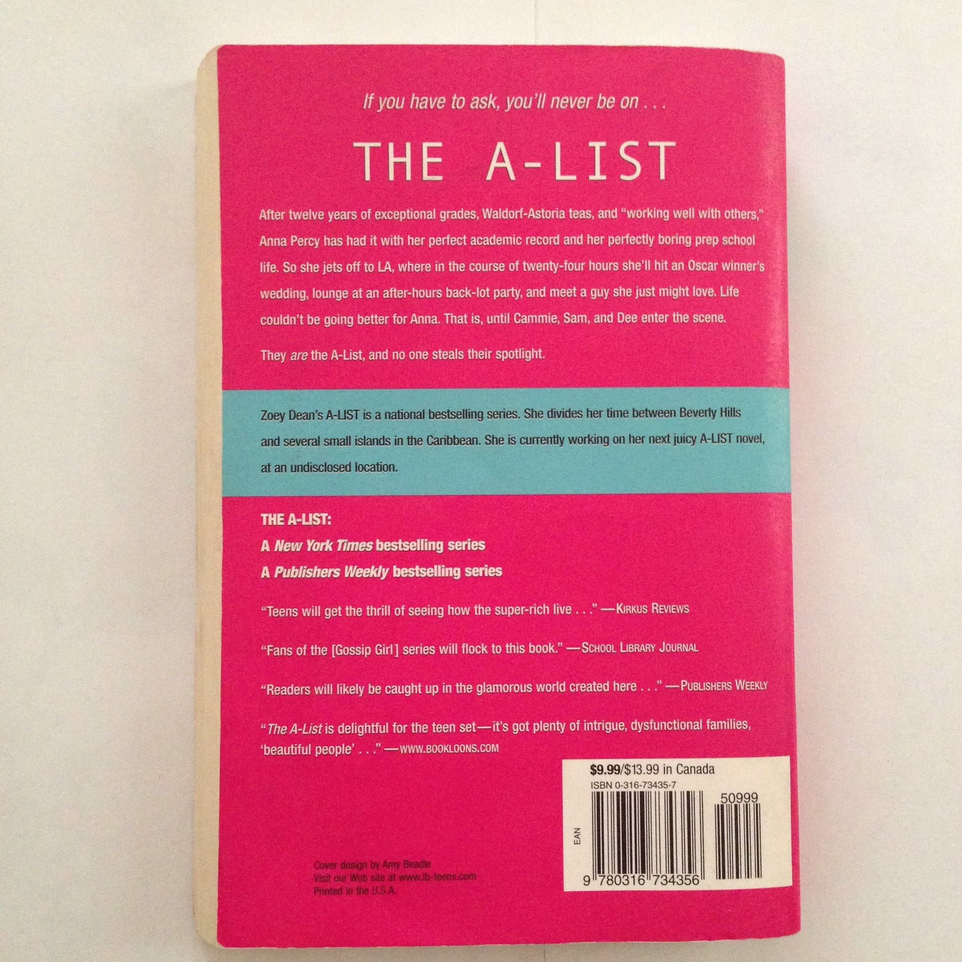The A-List: A Novel used book depot