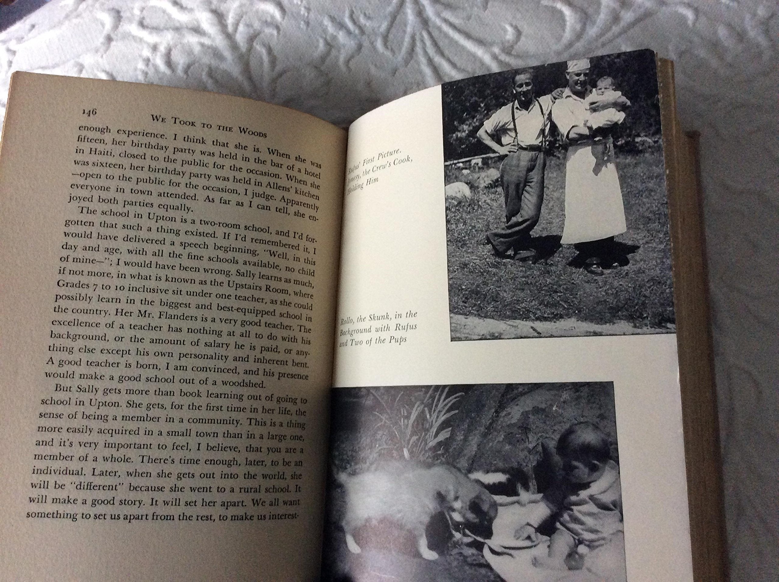 WE TOOK TO THE WOODS By LOUISE DICKINSON RICH 1942