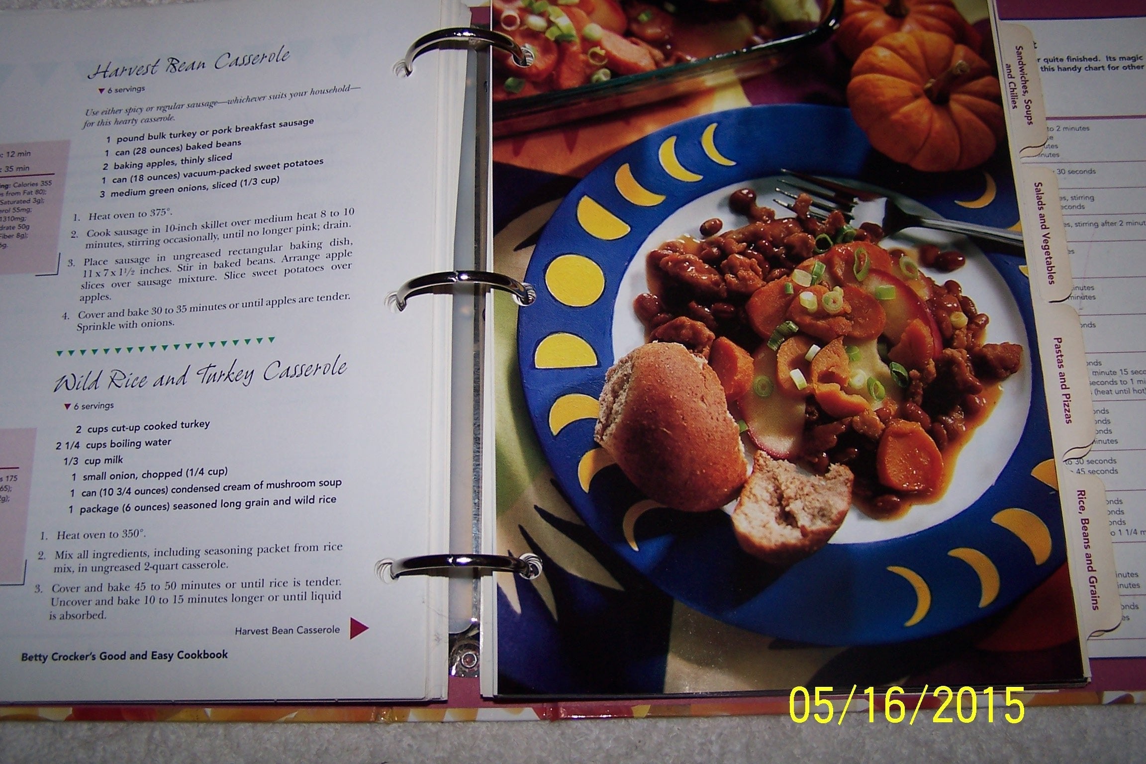 Betty Crocker's Good and Easy Cookbook used book depot