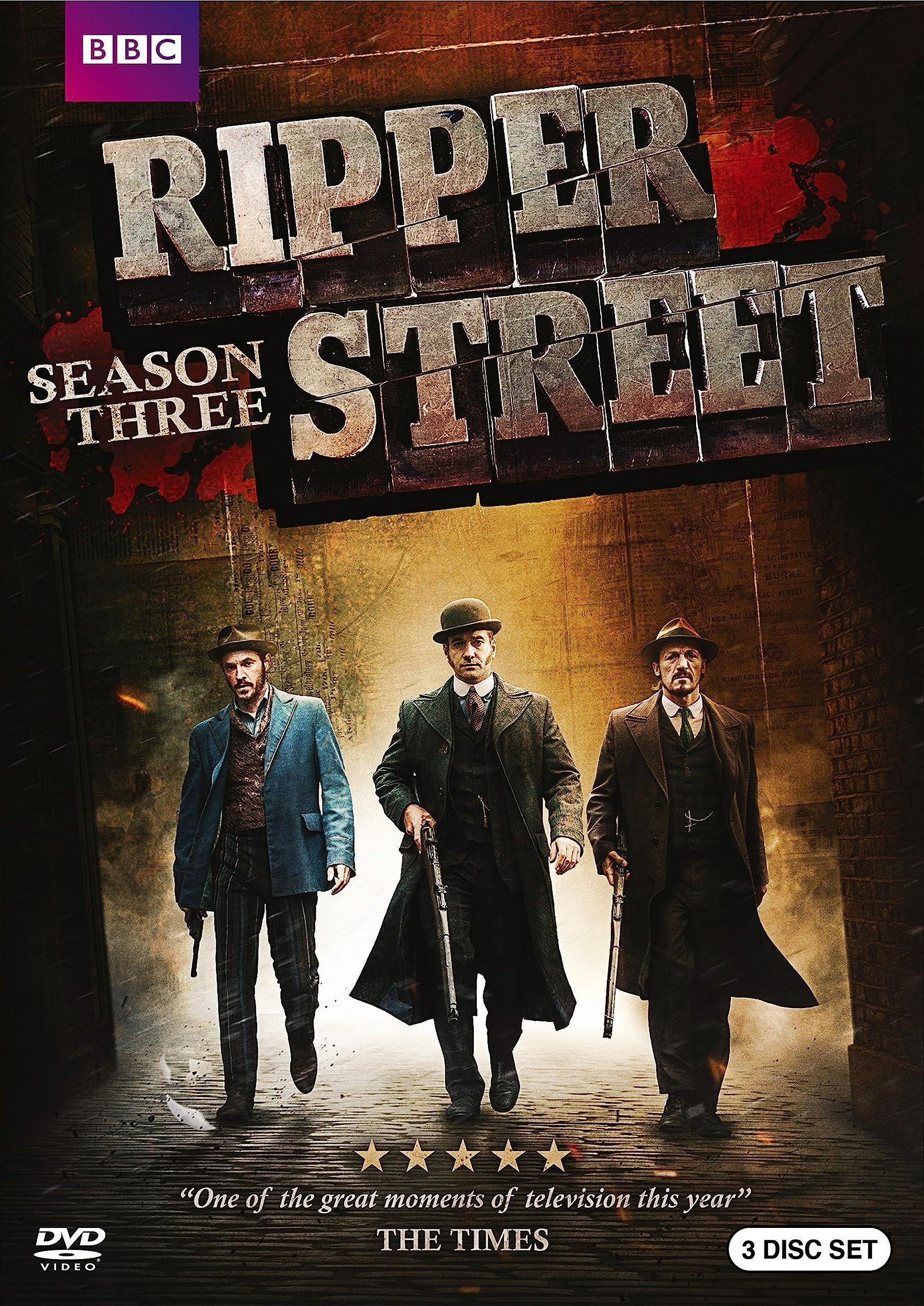 Ripper Street: Season Three (DVD) used book depot