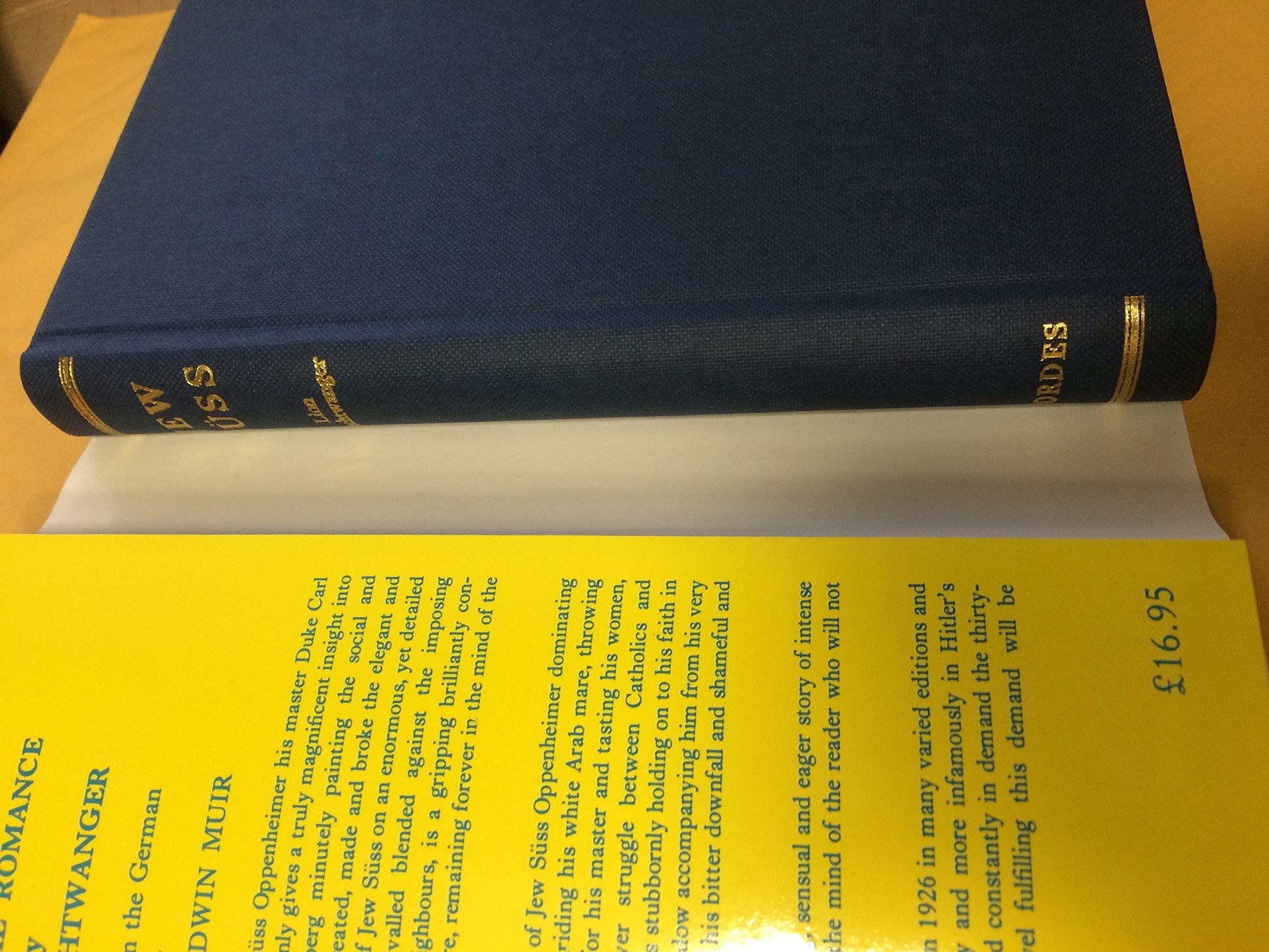 Jew Suss used book depot