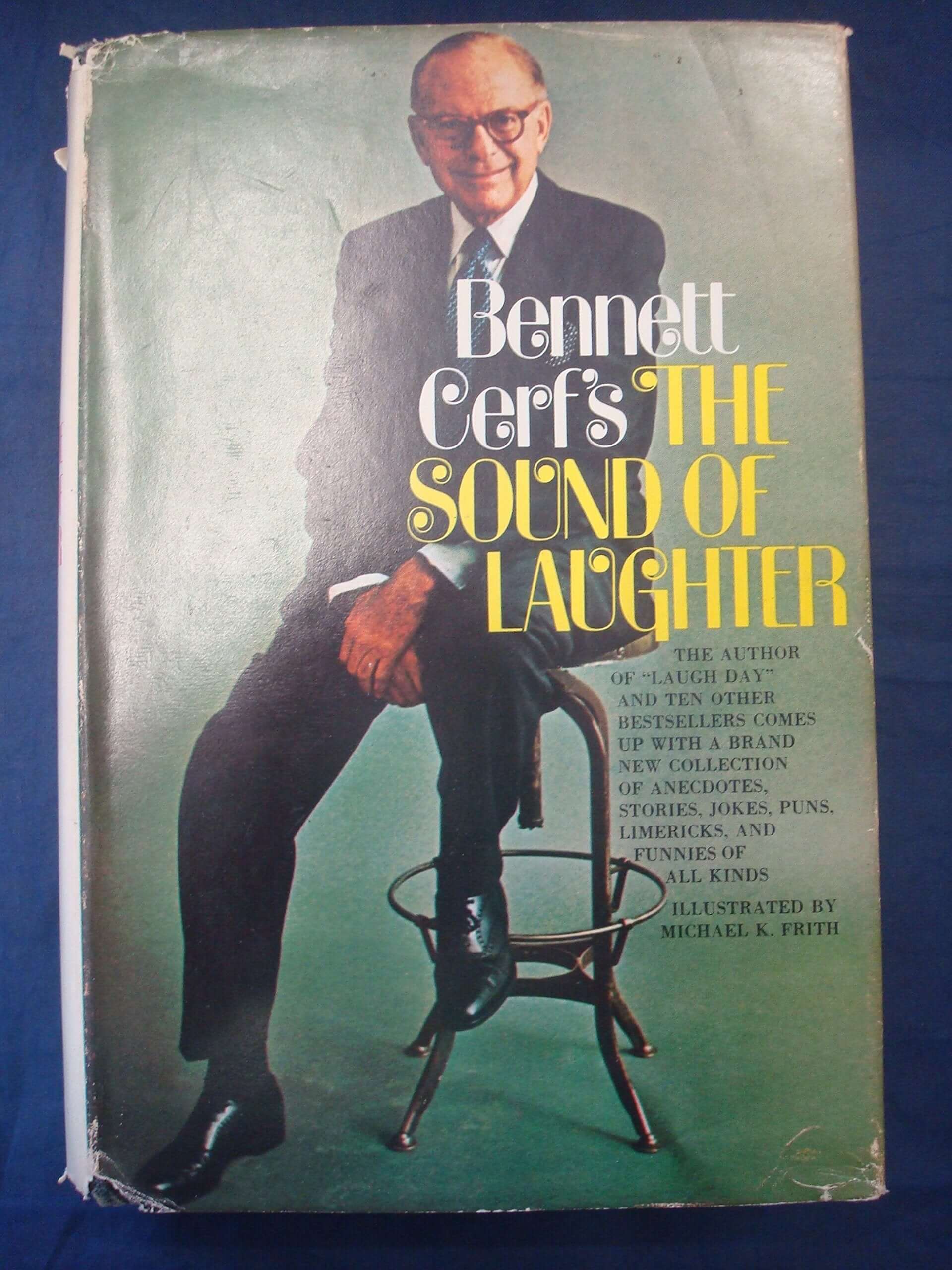 Bennett Cerf's the Sound of Laughter used book depot