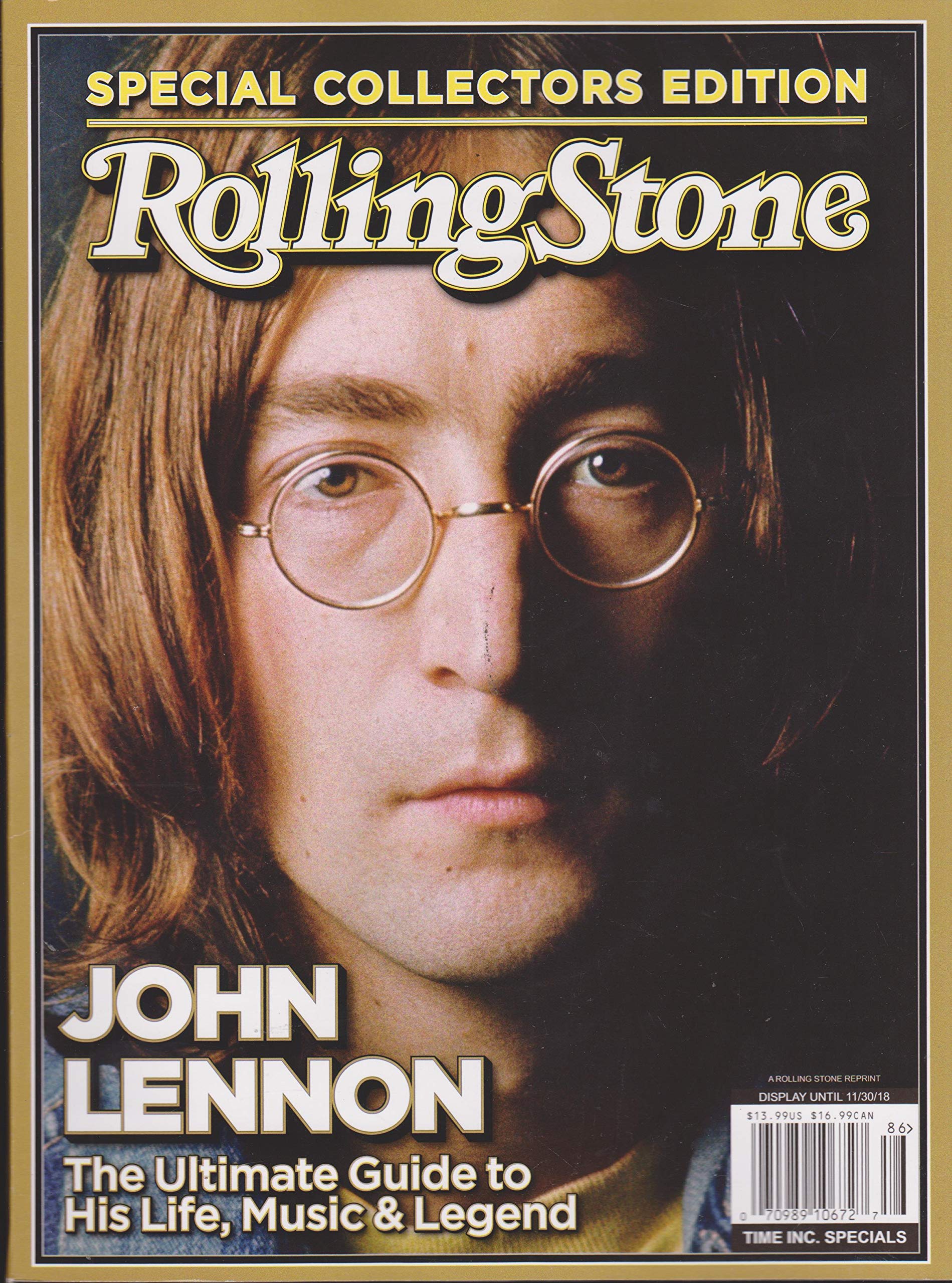 Rolling Stone Special Collectors Edition Magazine The Ultimate Guide to John Lennon 2018 used book depot