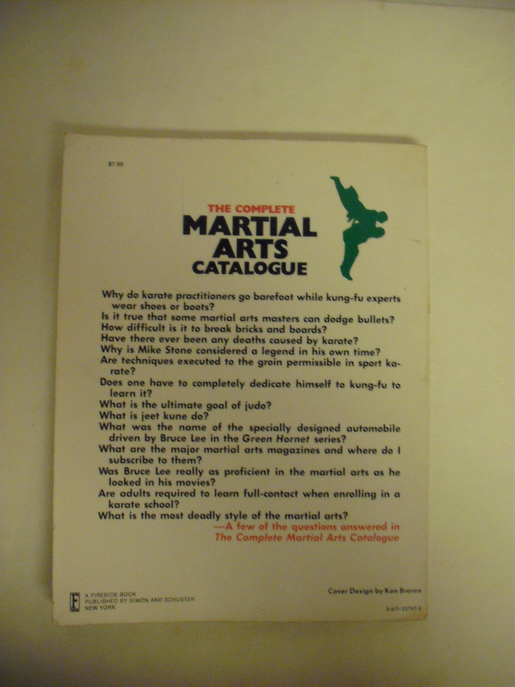 Complete Martial Arts Catalogue used book depot