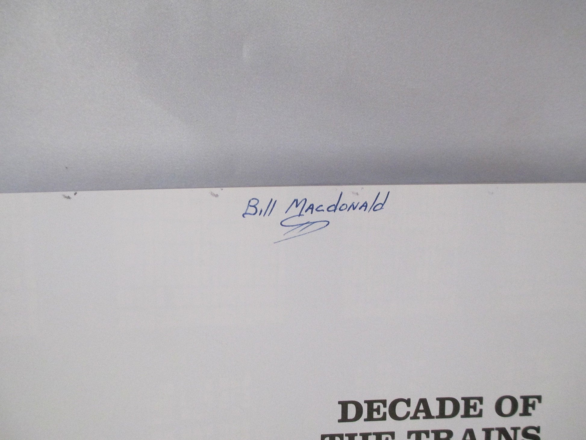 Decade of the Trains: The 1940s used book depot