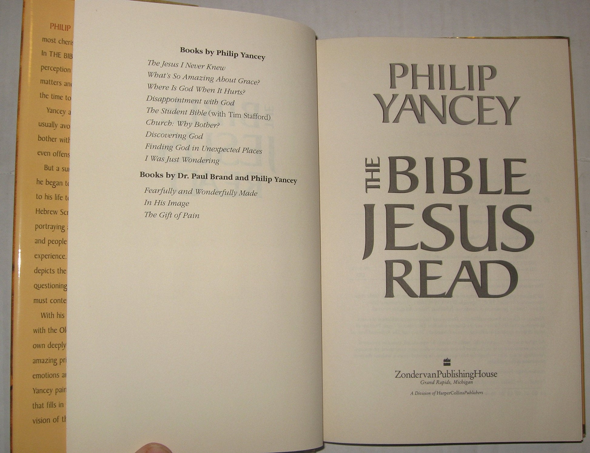 The Bible Jesus Read used book depot