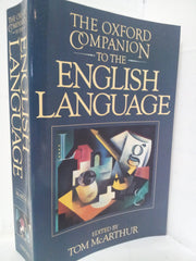 The Oxford Companion to the English Language used book depot