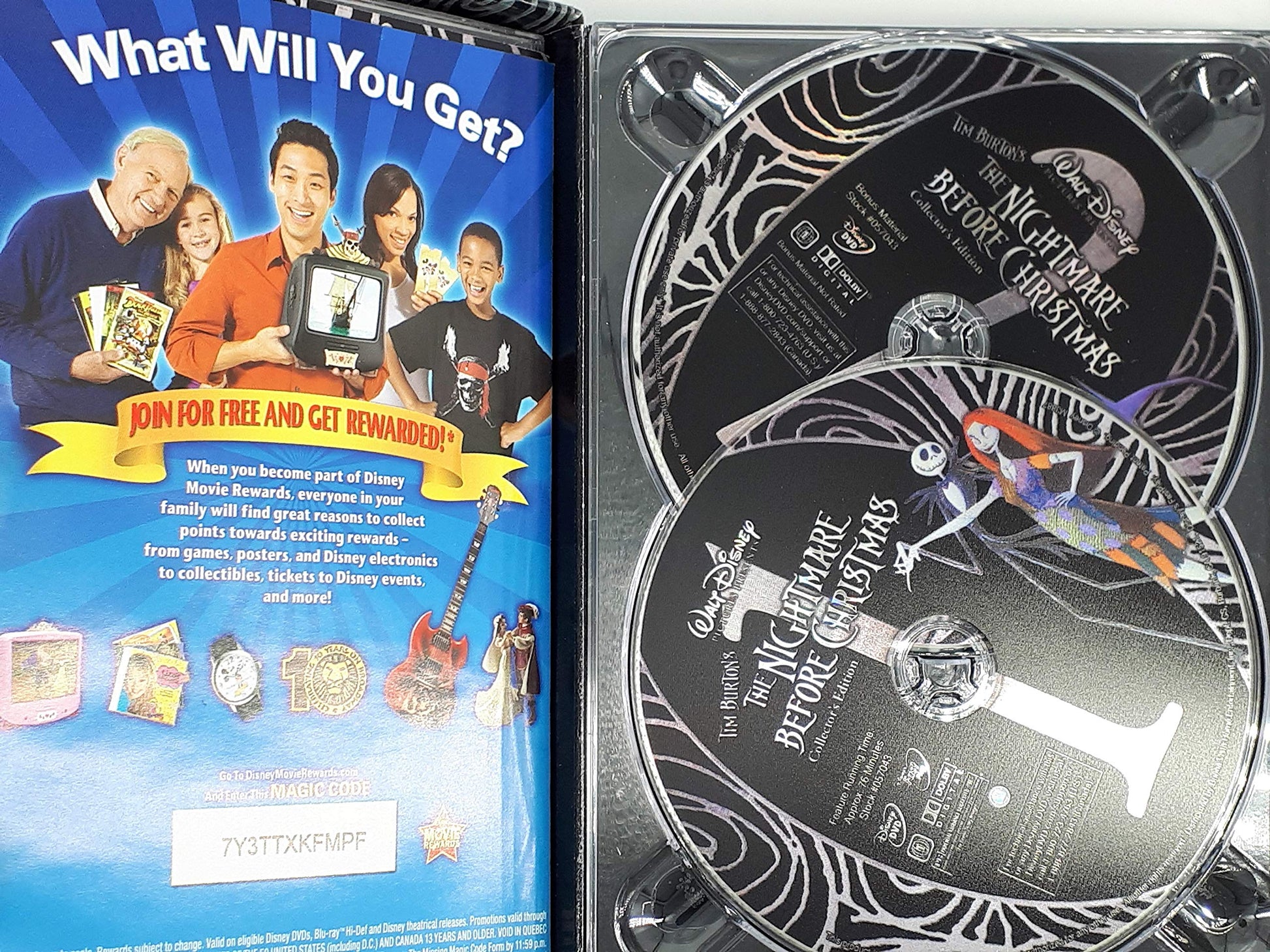 The Nightmare Before Christmas (Two-Disc Collector's Edition) used book depot