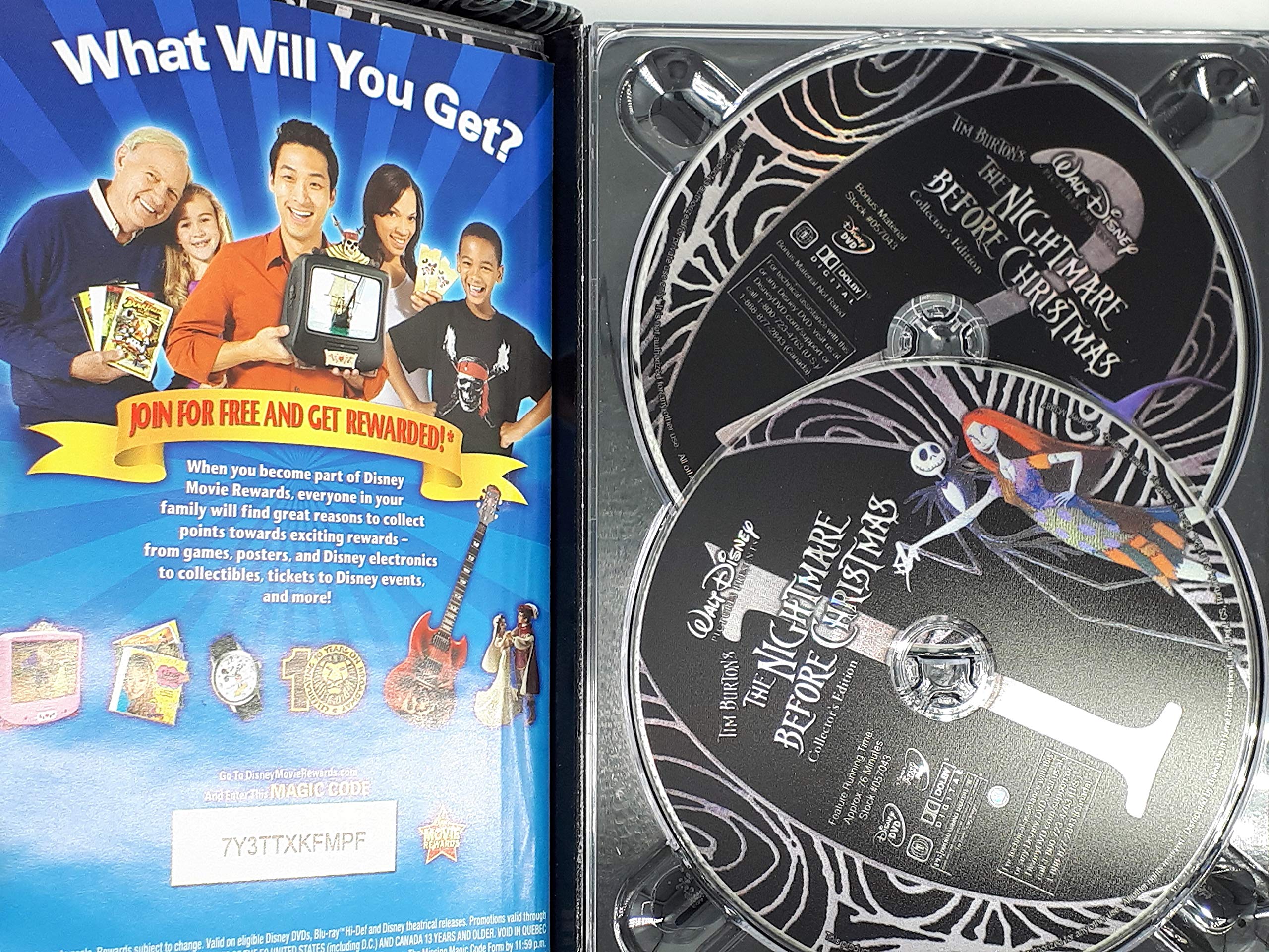 The Nightmare Before Christmas (Two-Disc Collector's Edition) used book depot