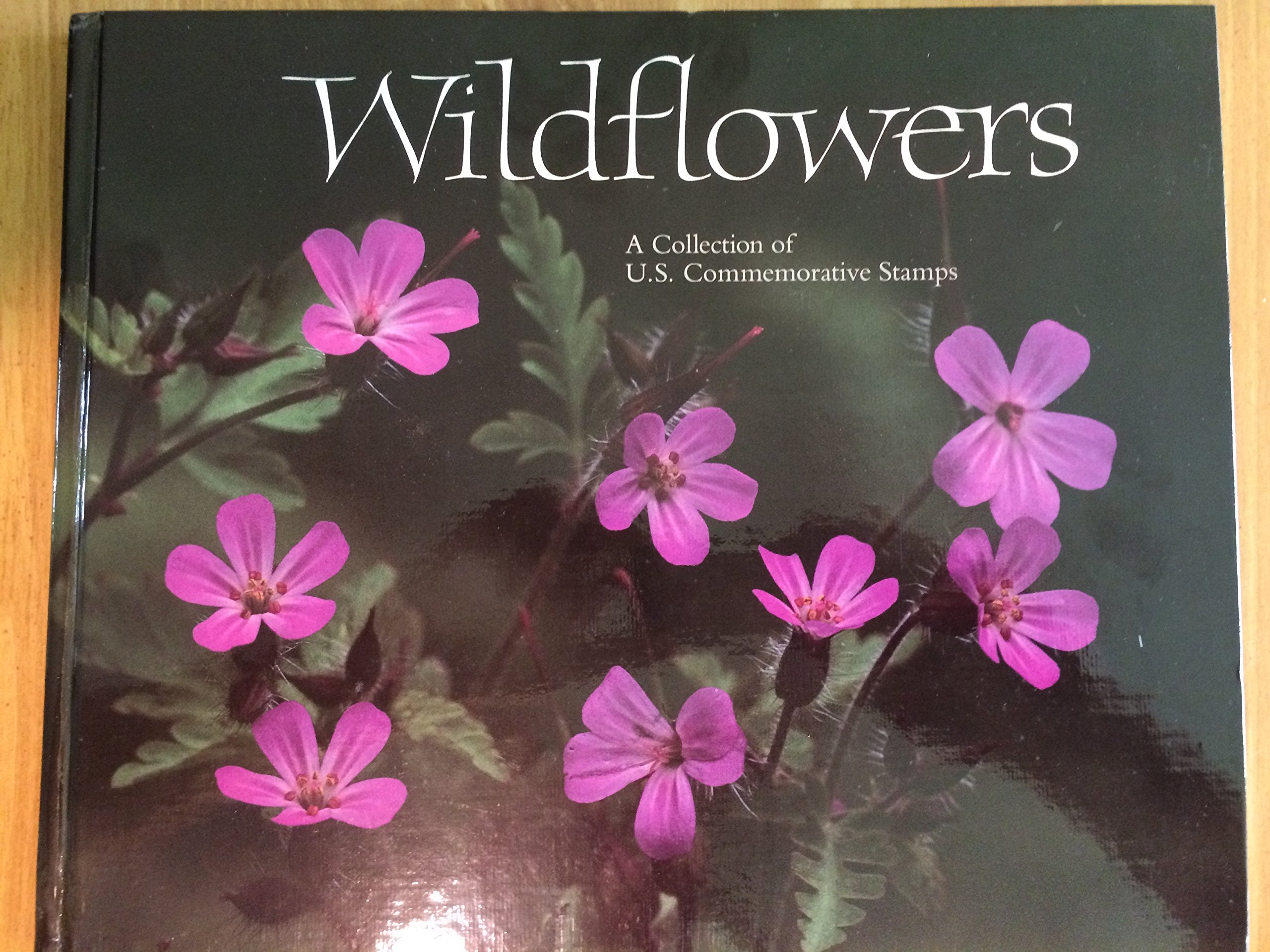 Wild Flowers: a collection of U.S. Commemorative stamps used book depot