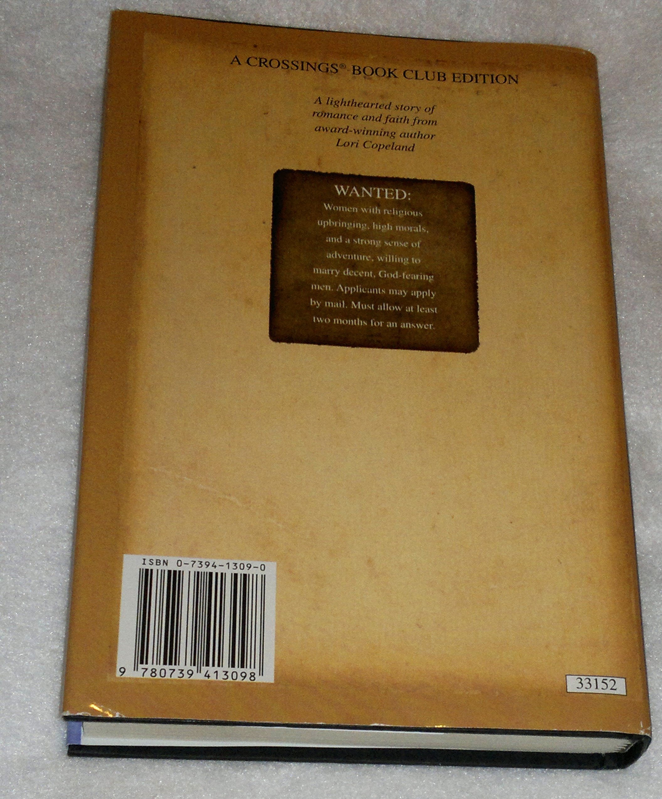 Glory (Brides of the West Series #4) [Large Print]