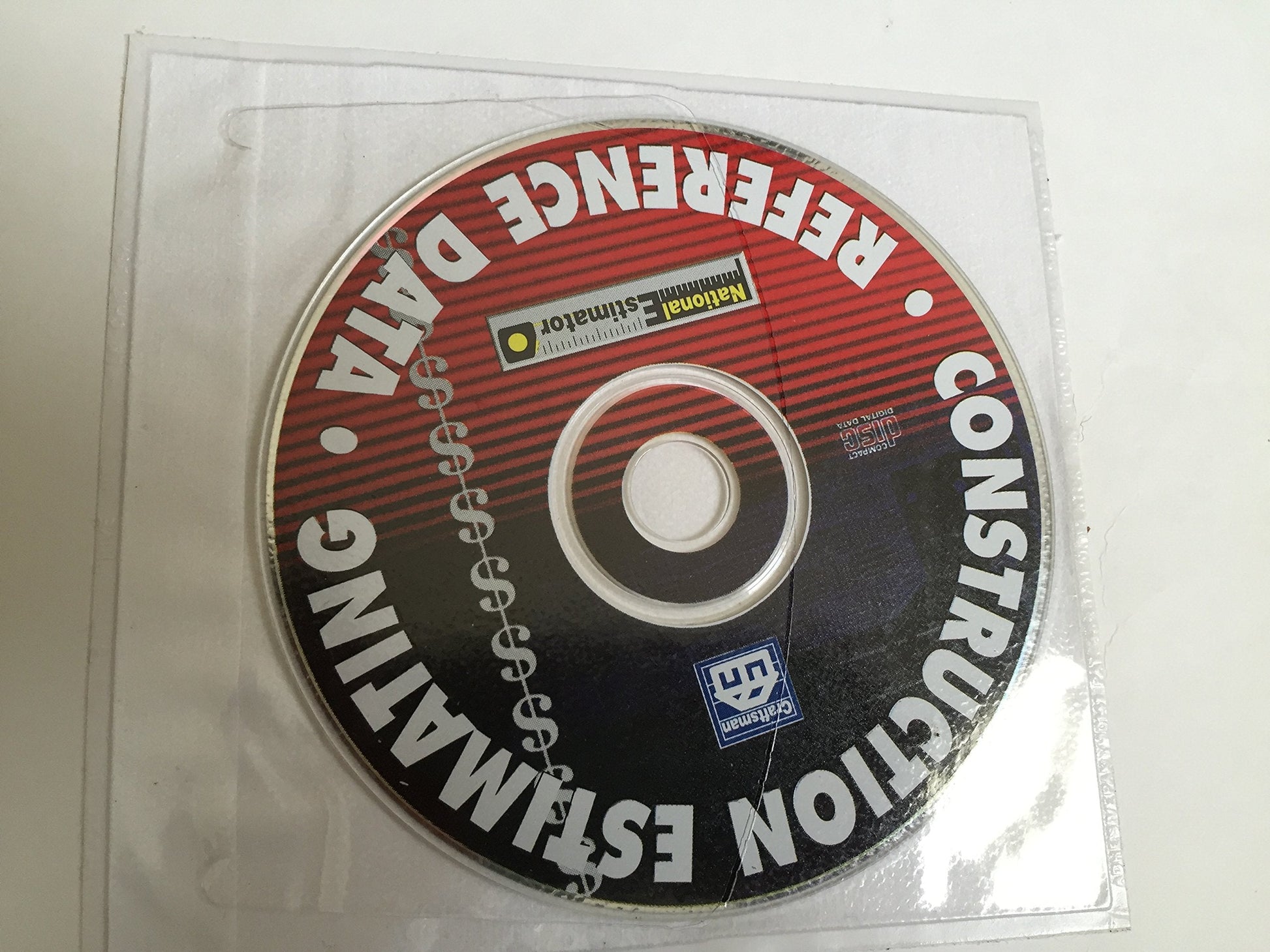 Construction Estimating Reference Data/Book and Disk used book depot