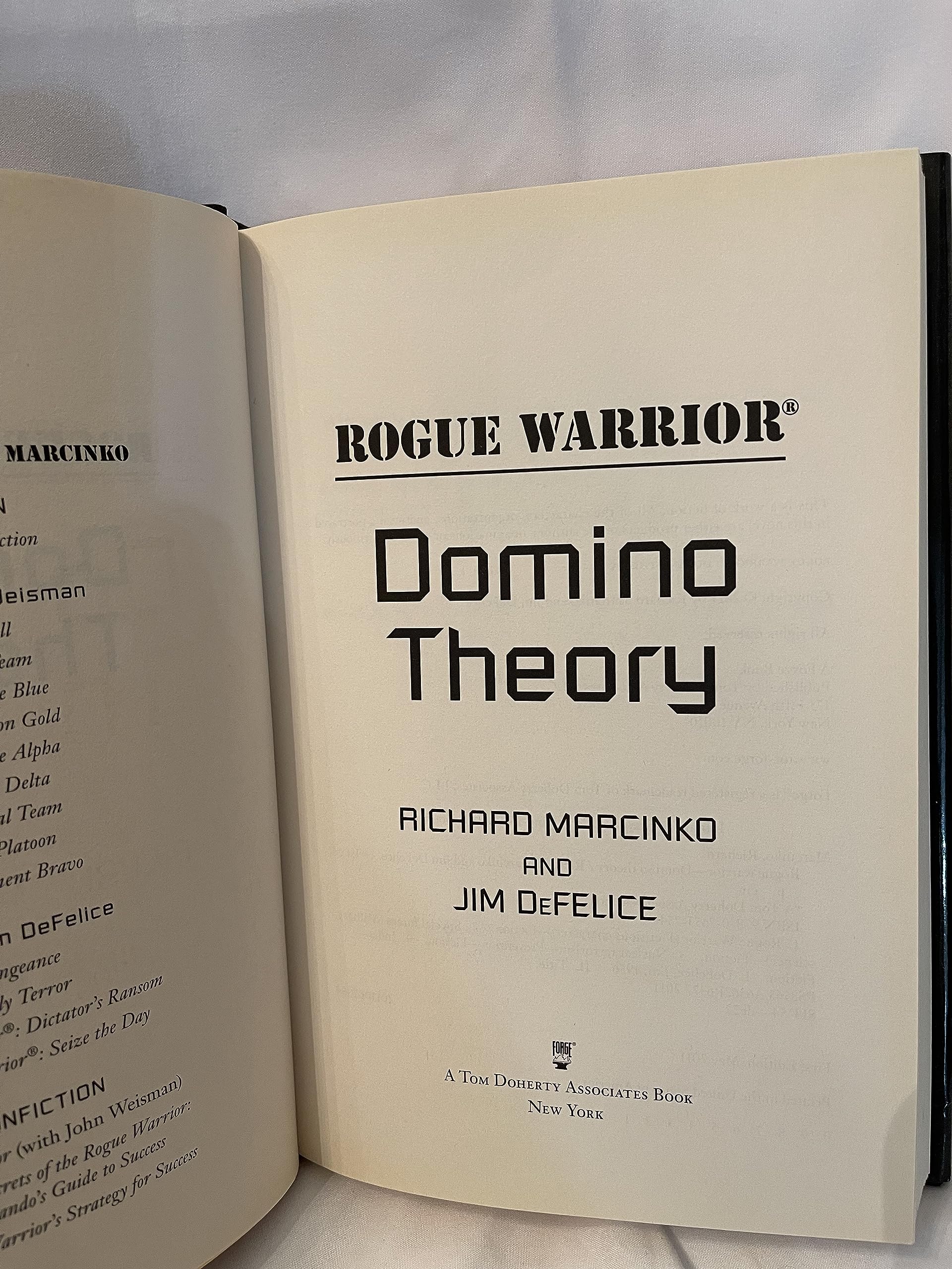 Rogue Warrior: Domino Theory used book depot