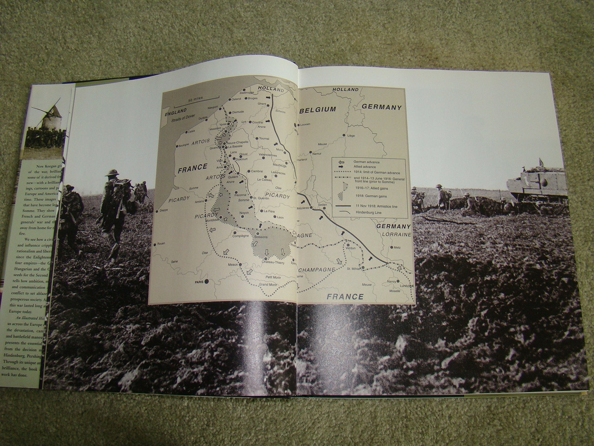 An Illustrated History of the First World War used book depot