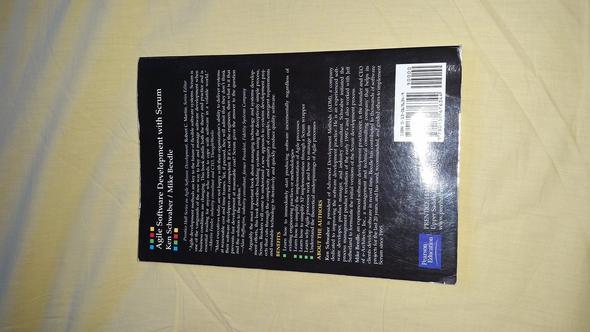 Agile Software Development with Scrum (Series in Agile Software Development) used book depot