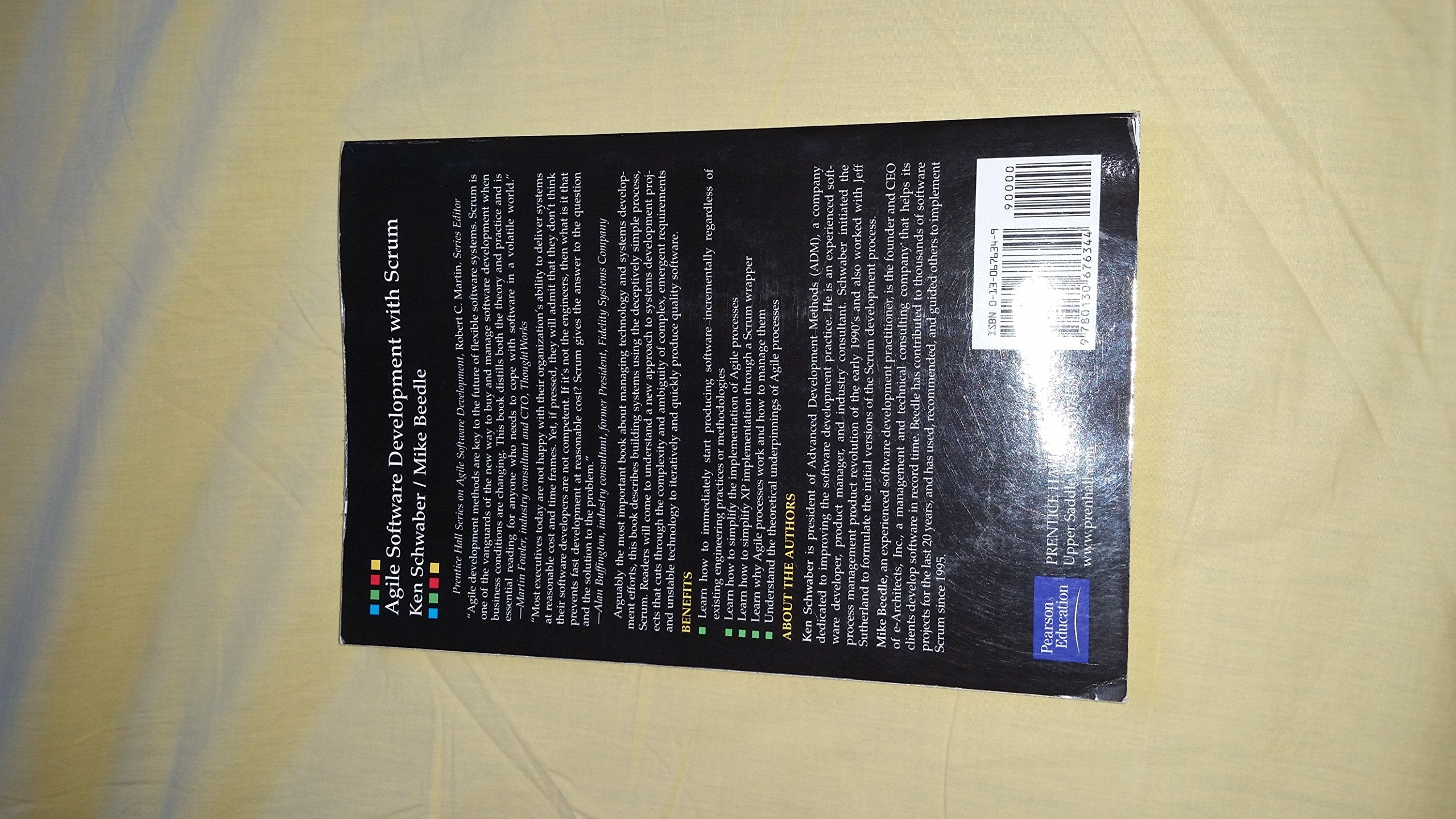 Agile Software Development with Scrum (Series in Agile Software Development) used book depot