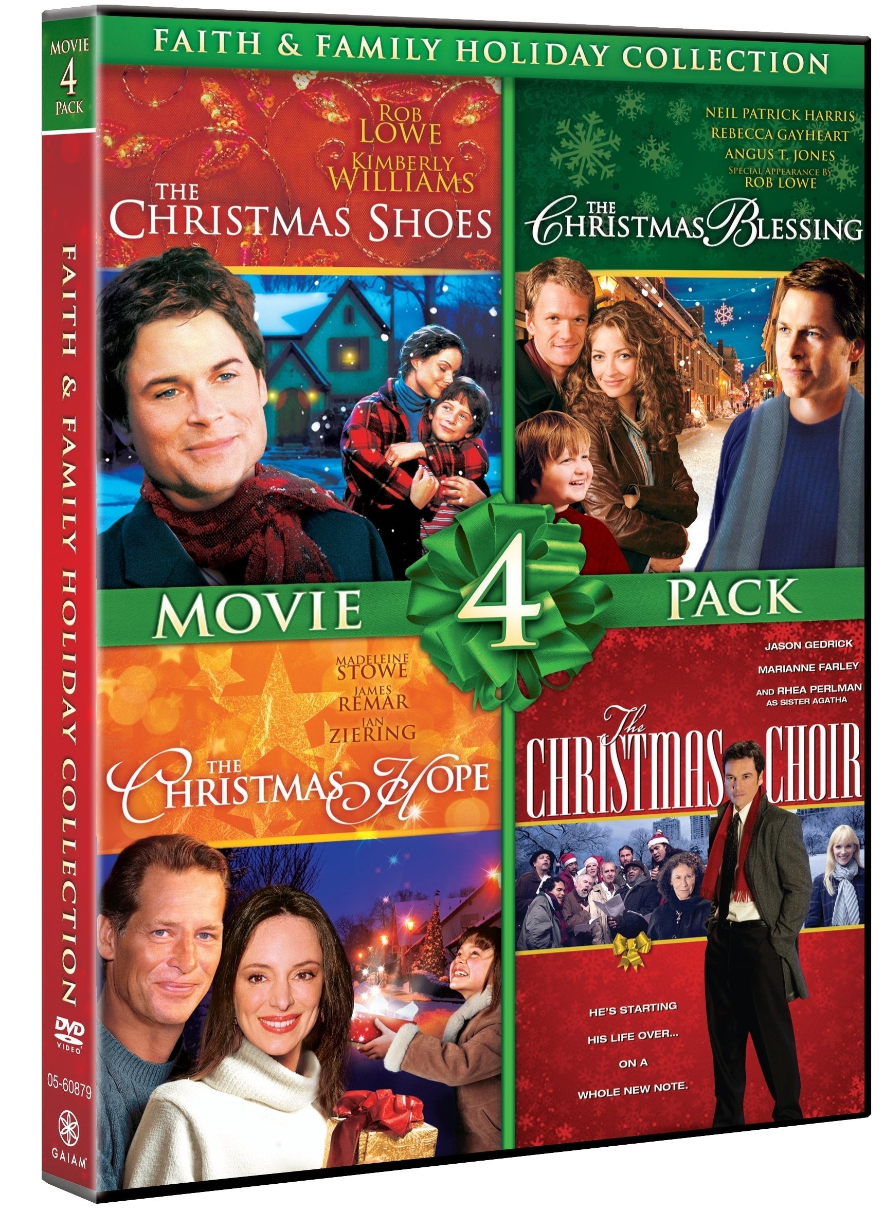 Faith and Family Holiday Collection: Movie 4 Pack used book depot